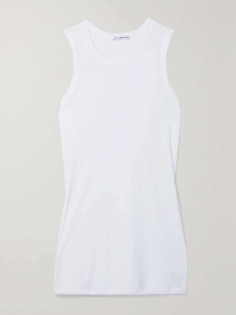 James Perse Slub Cotton-jersey Tank