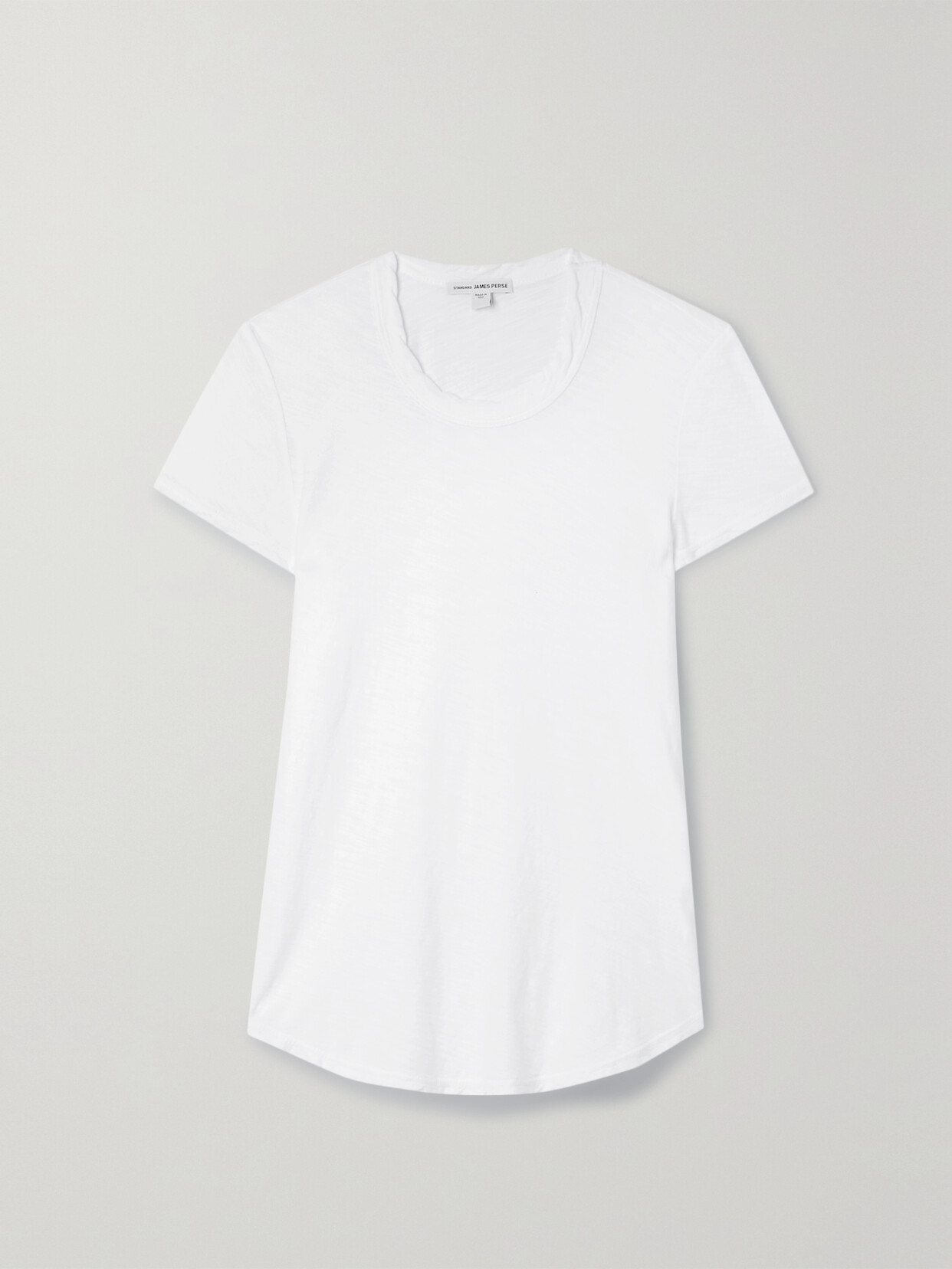 James Perse Slub Cotton-jersey T-shirt - White