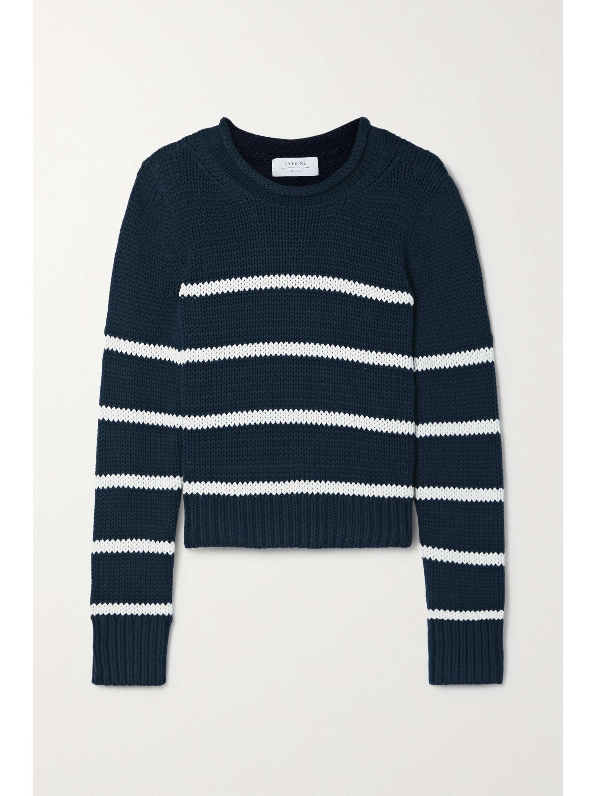 jumper with sheer sleeves
