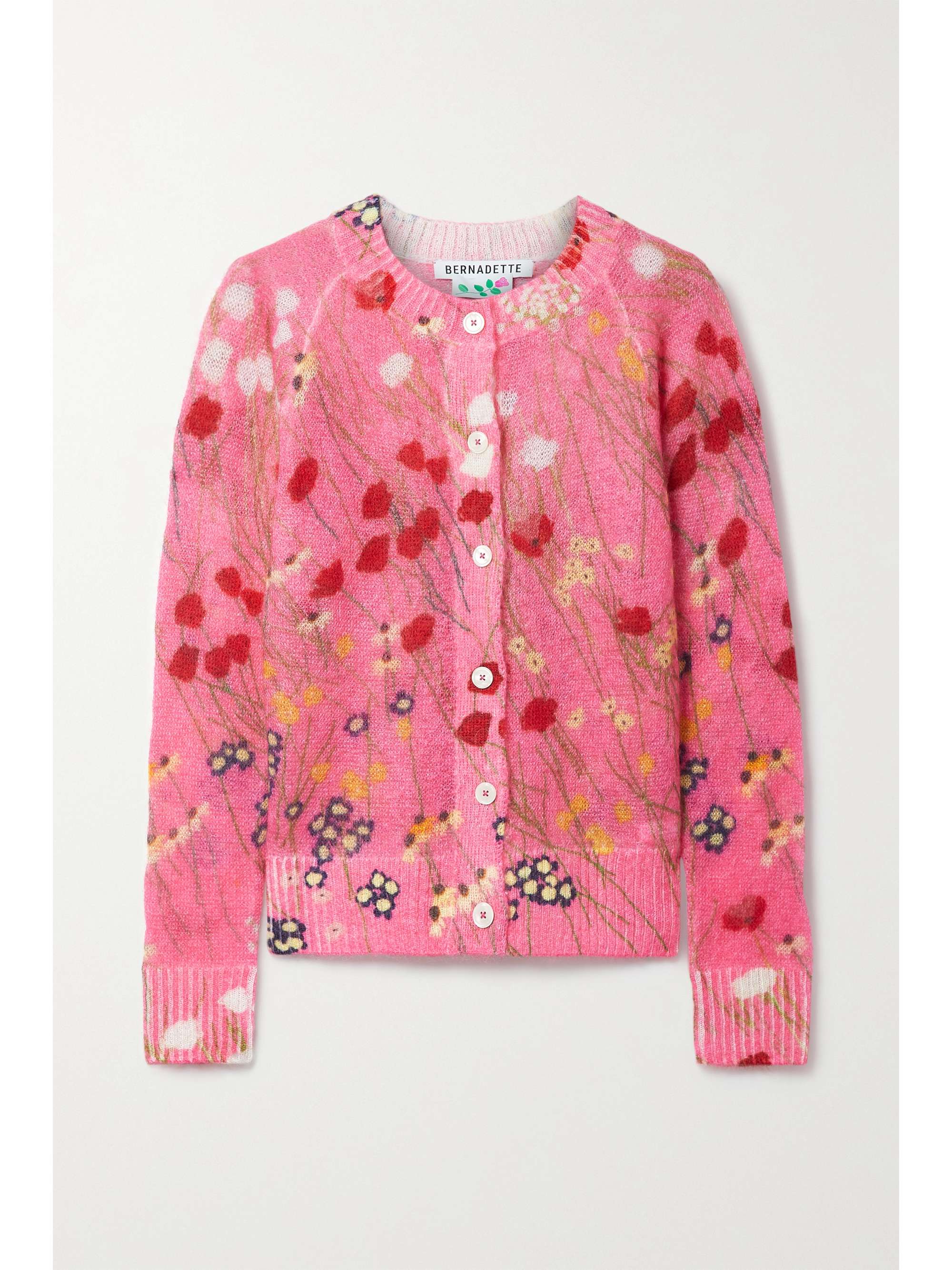 cardigan floral print