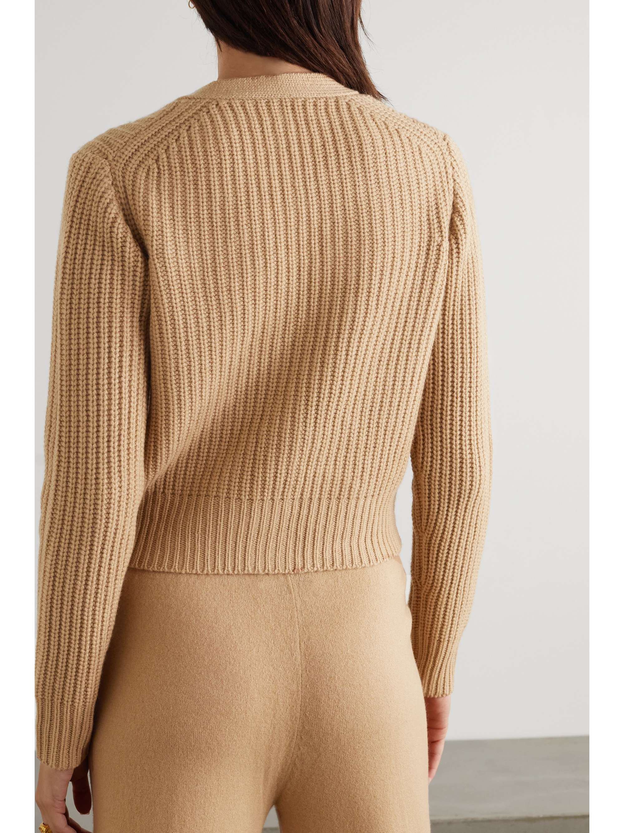 NILI LOTAN Alexis ribbed cashmere cardigan