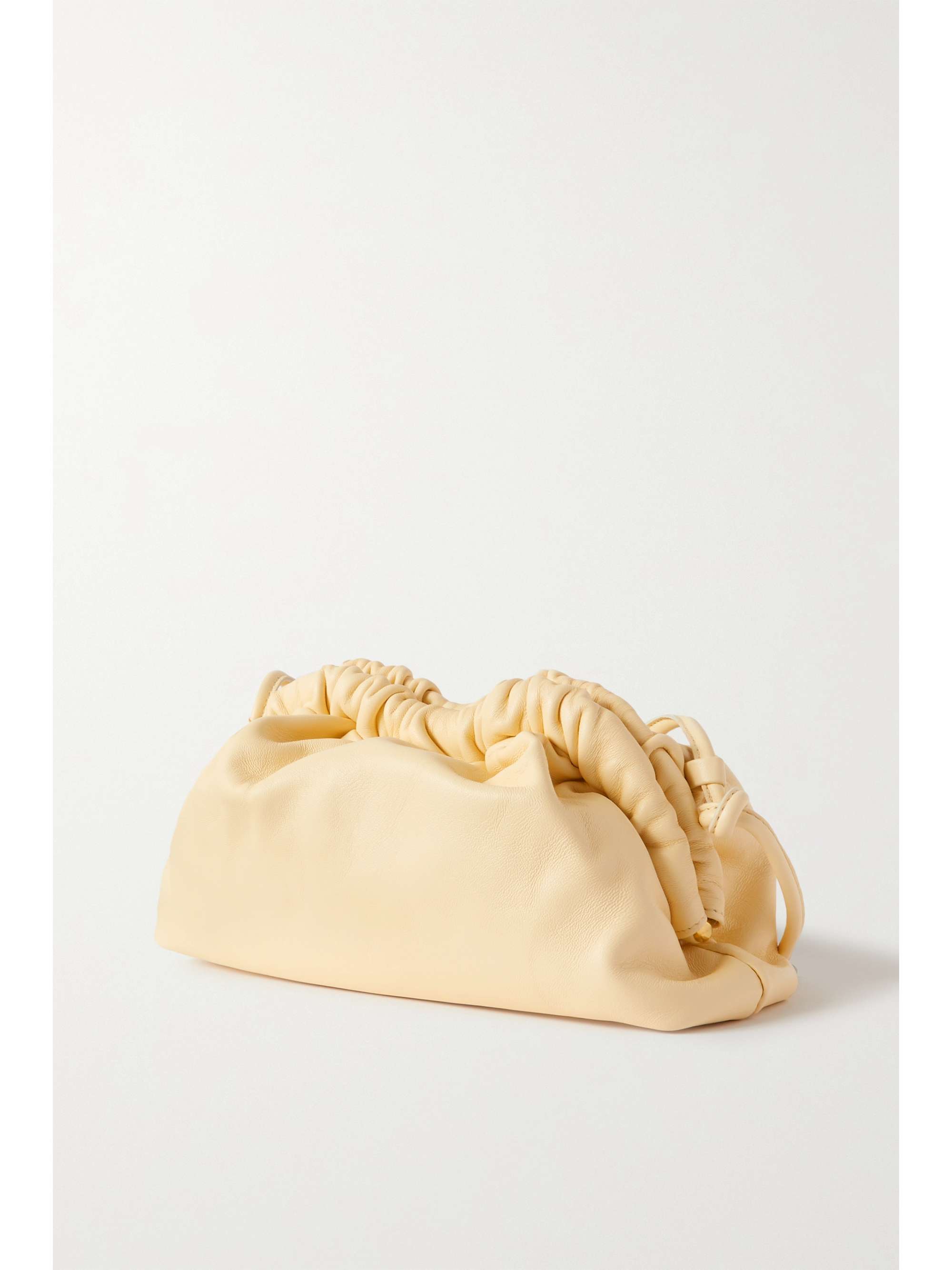 MANSUR GAVRIEL Pochette en cuir à fronces Cloud Mini