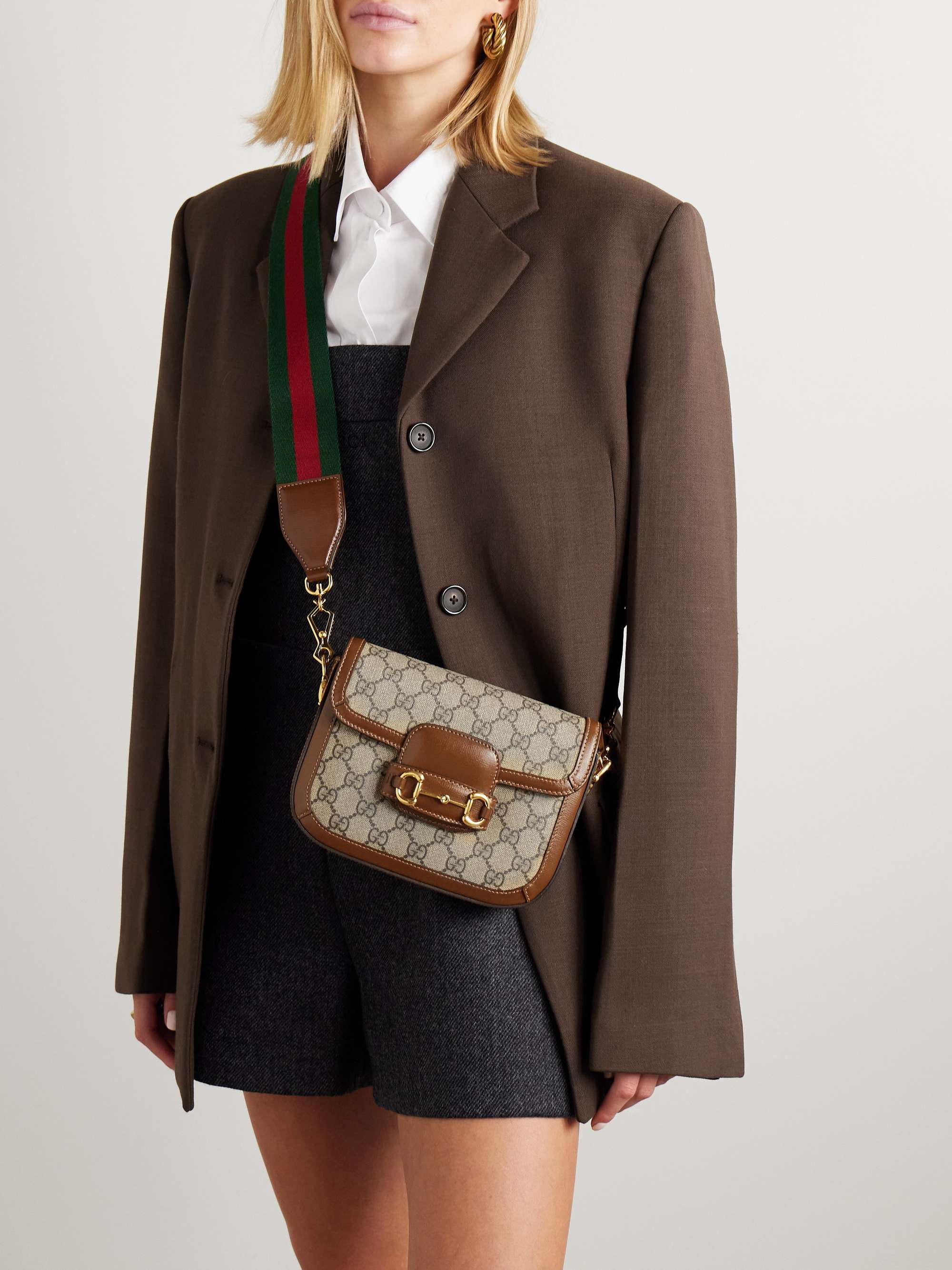 GUCCI Horsebit 1955 Crossbody Bag