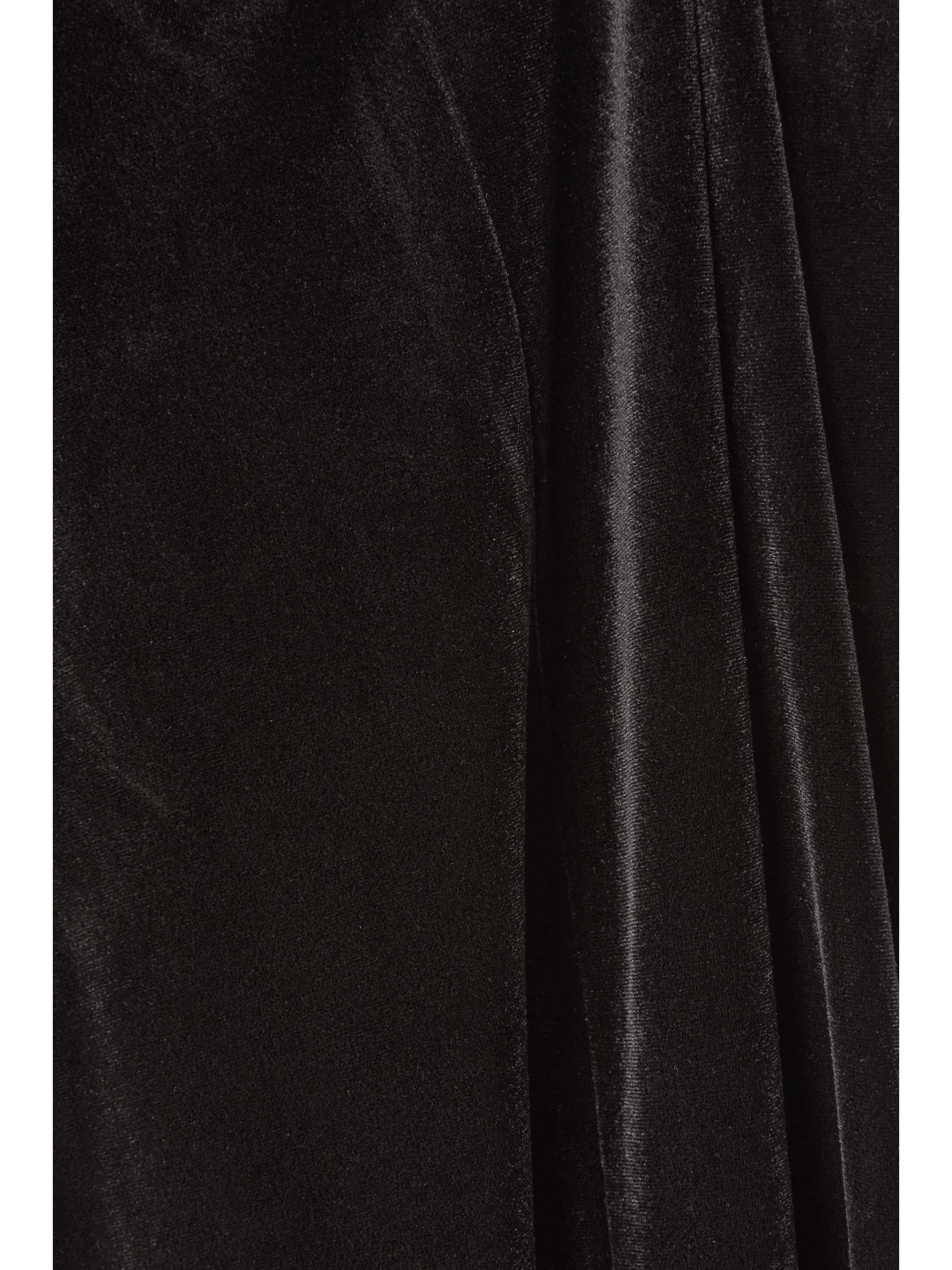 NORMA KAMALI Stretch-velvet jumpsuit