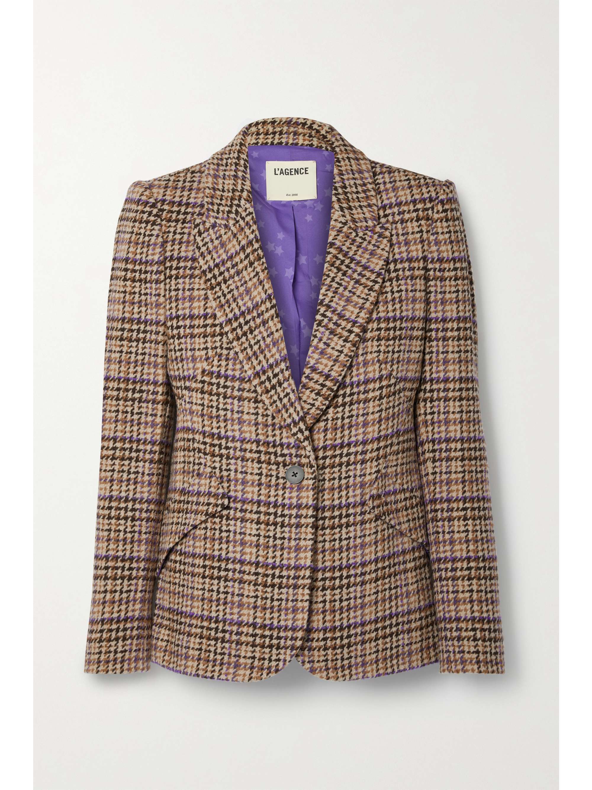 dogtooth tweed jacket