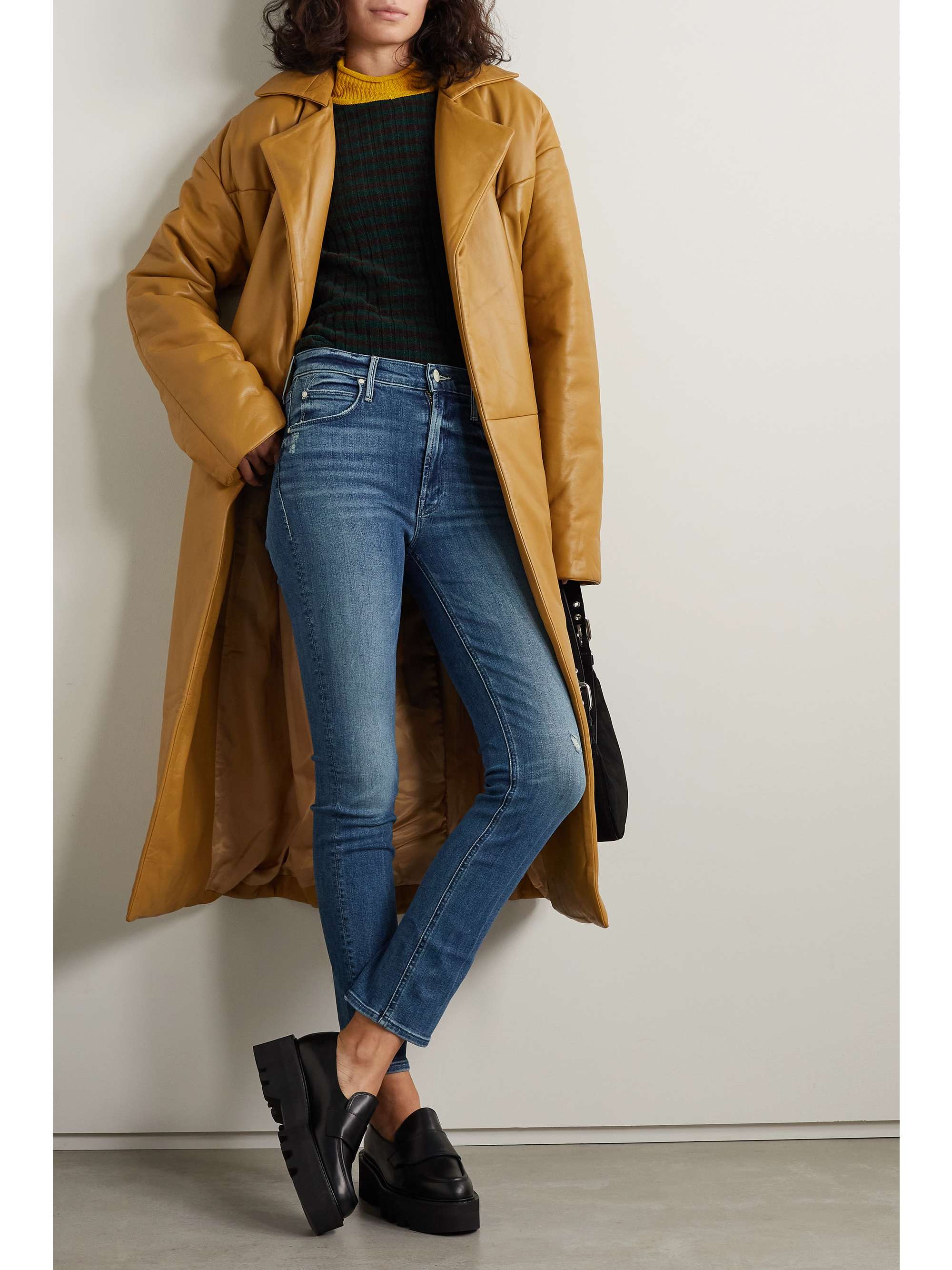 Dark denim The Dazzler distressed high 