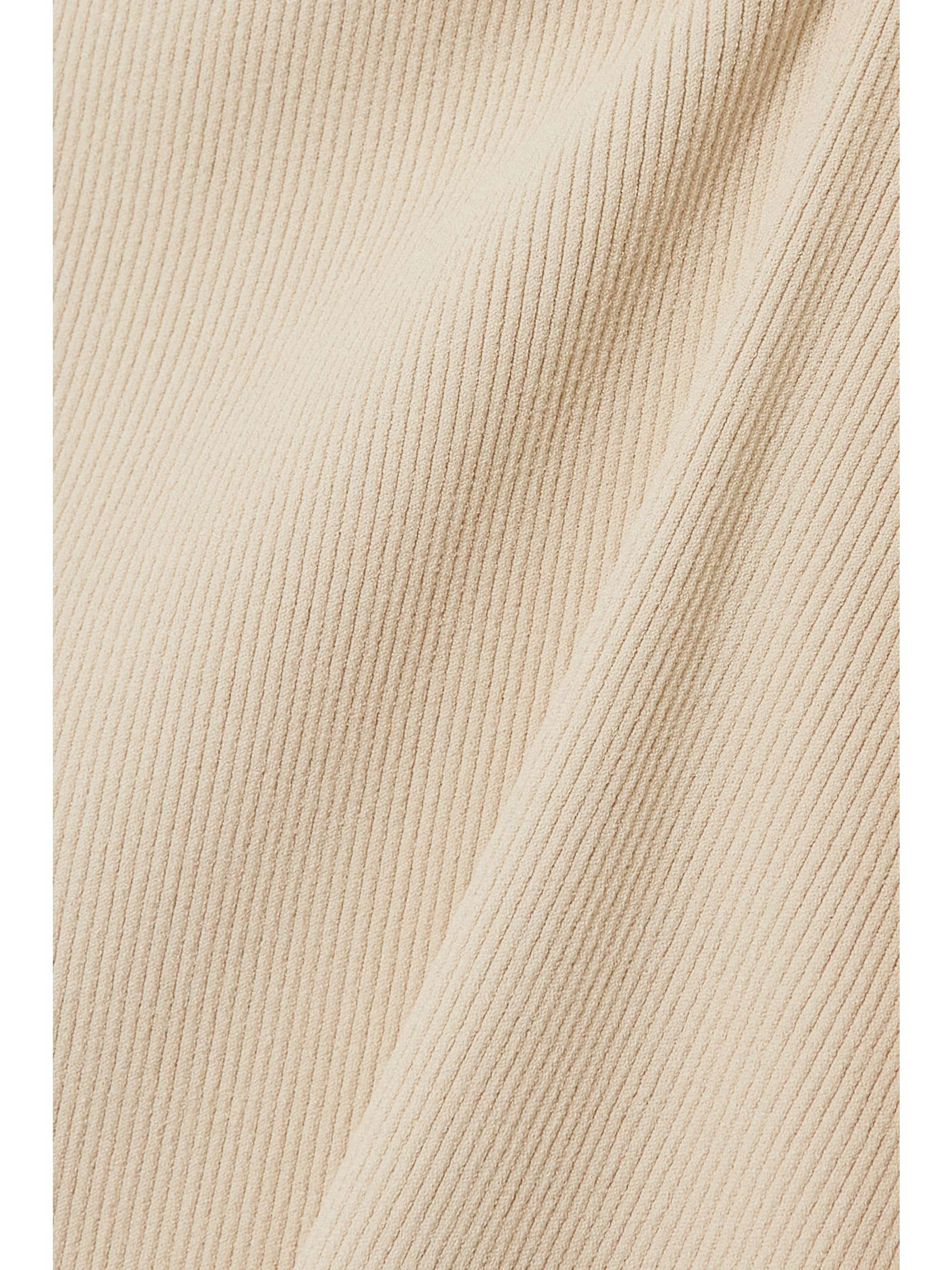 FRAME Ribbed-knit midi dress