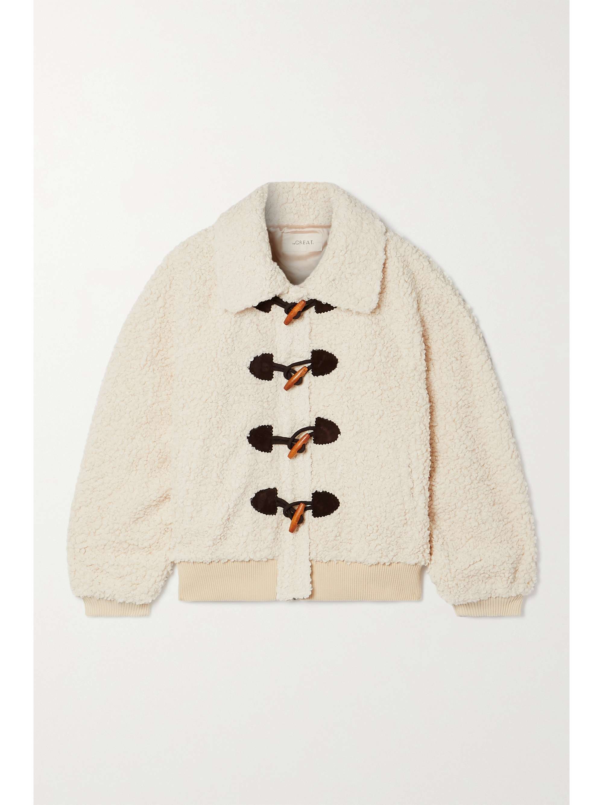 cream boucle jacket