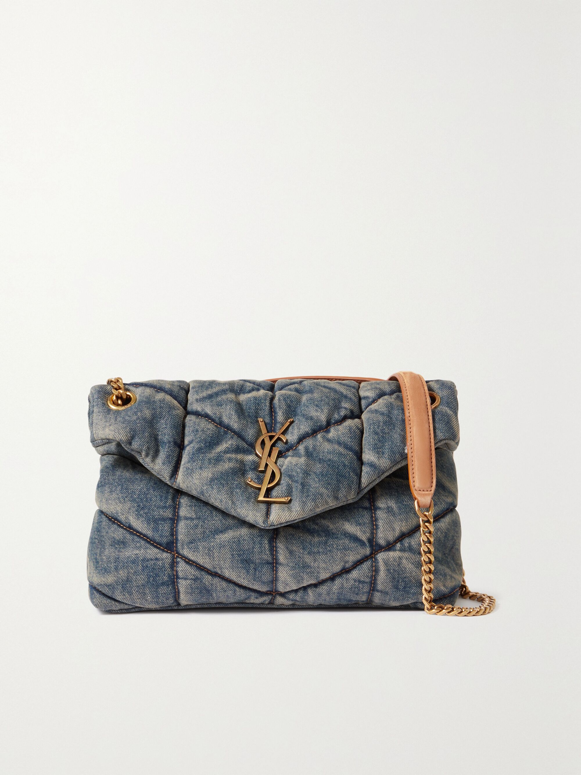 denim bag ysl