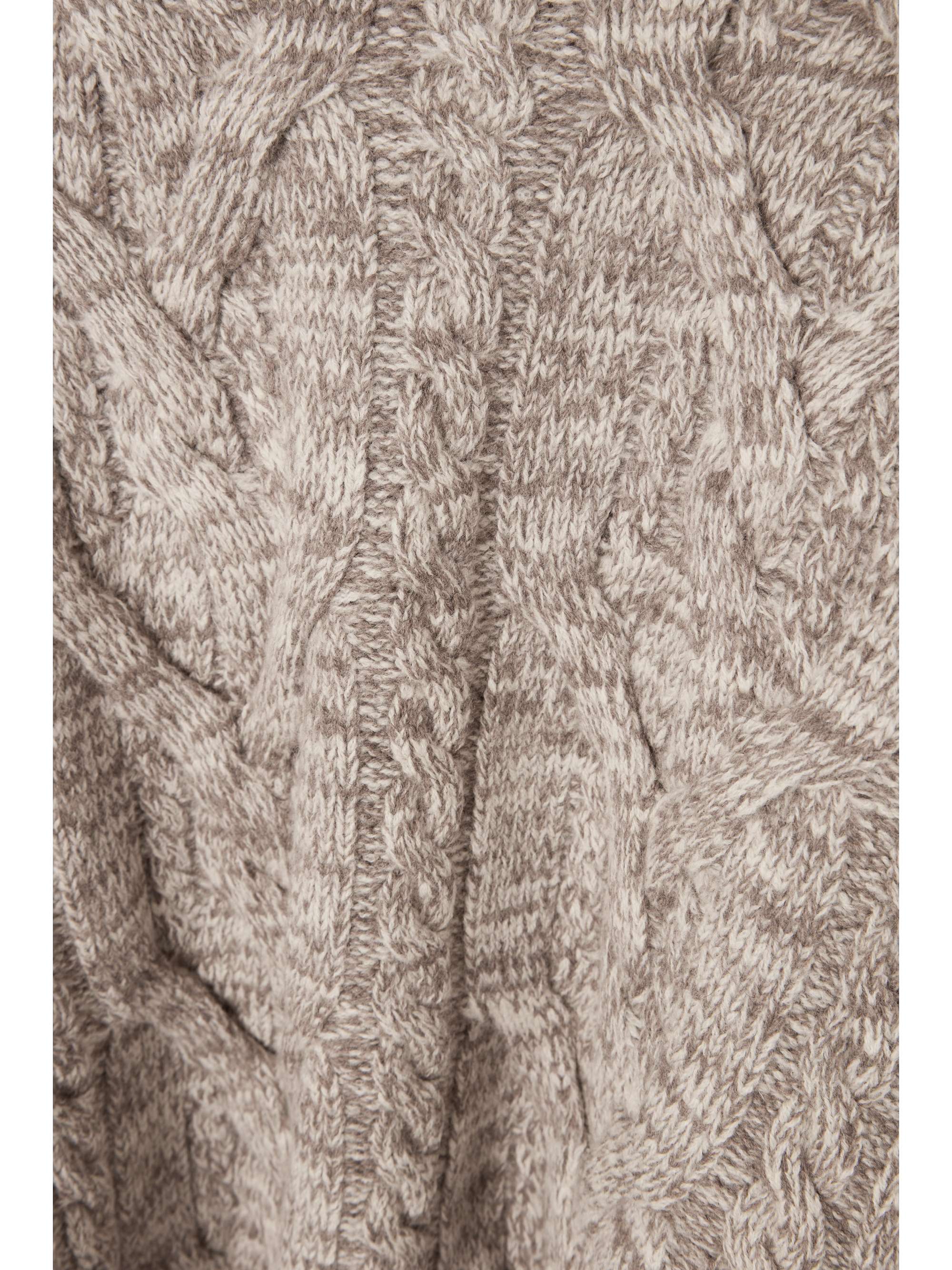 rag & bone nora cable knit turtleneck sweater