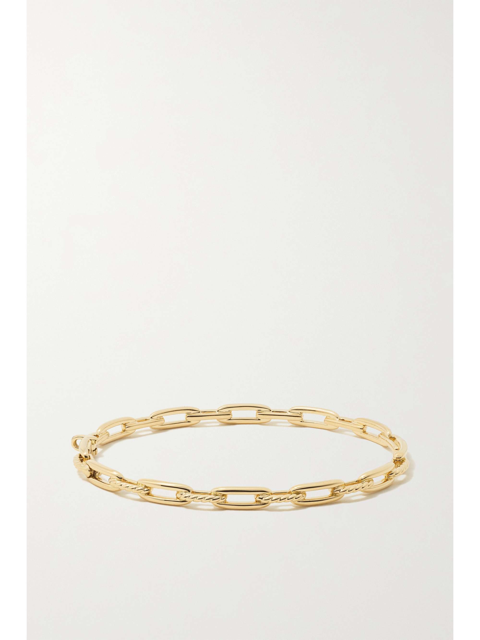 DAVID YURMAN Stax 18-karat gold diamond bracelet