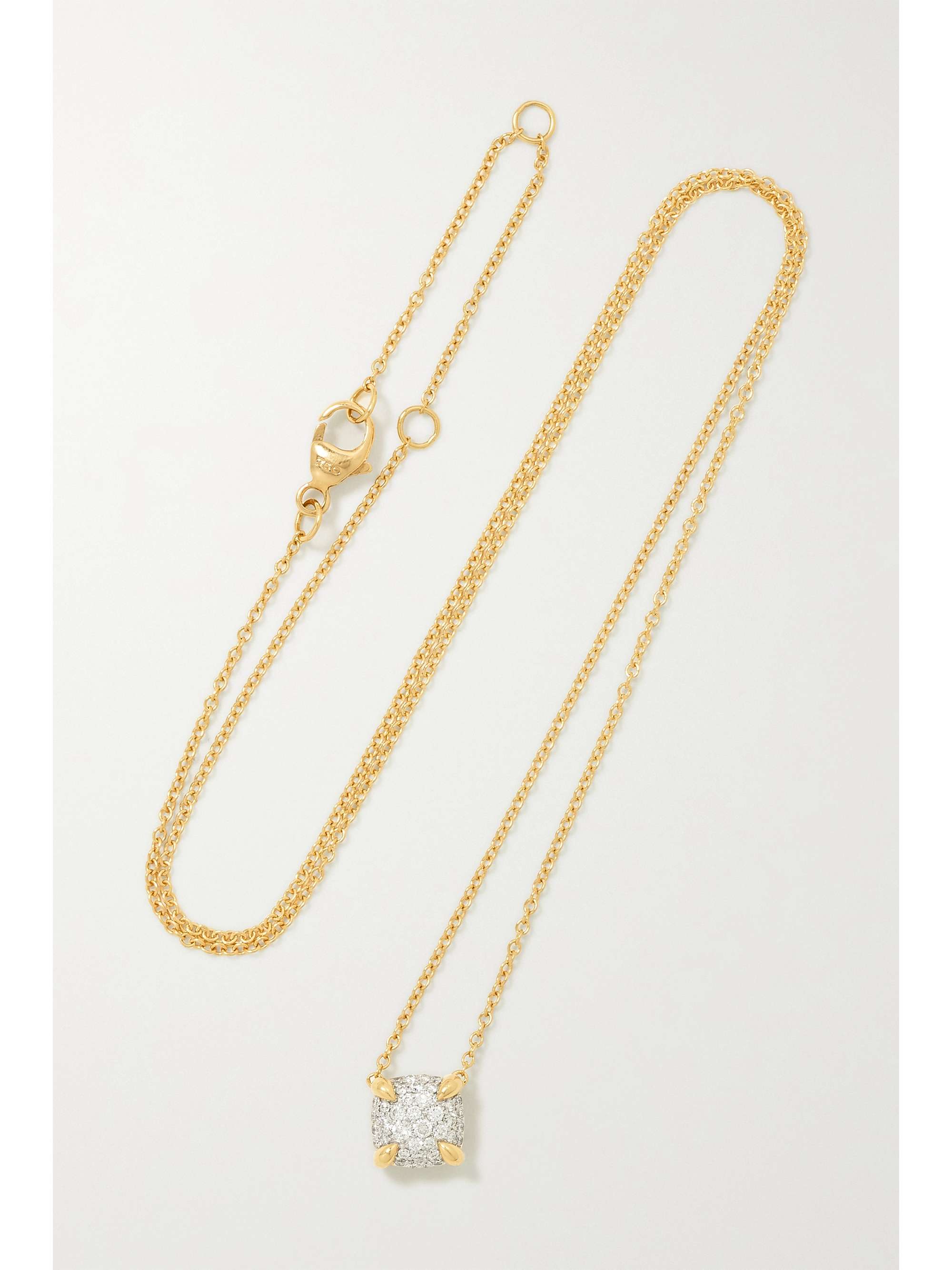 Gold Châtelaine 18-karat gold diamond 
