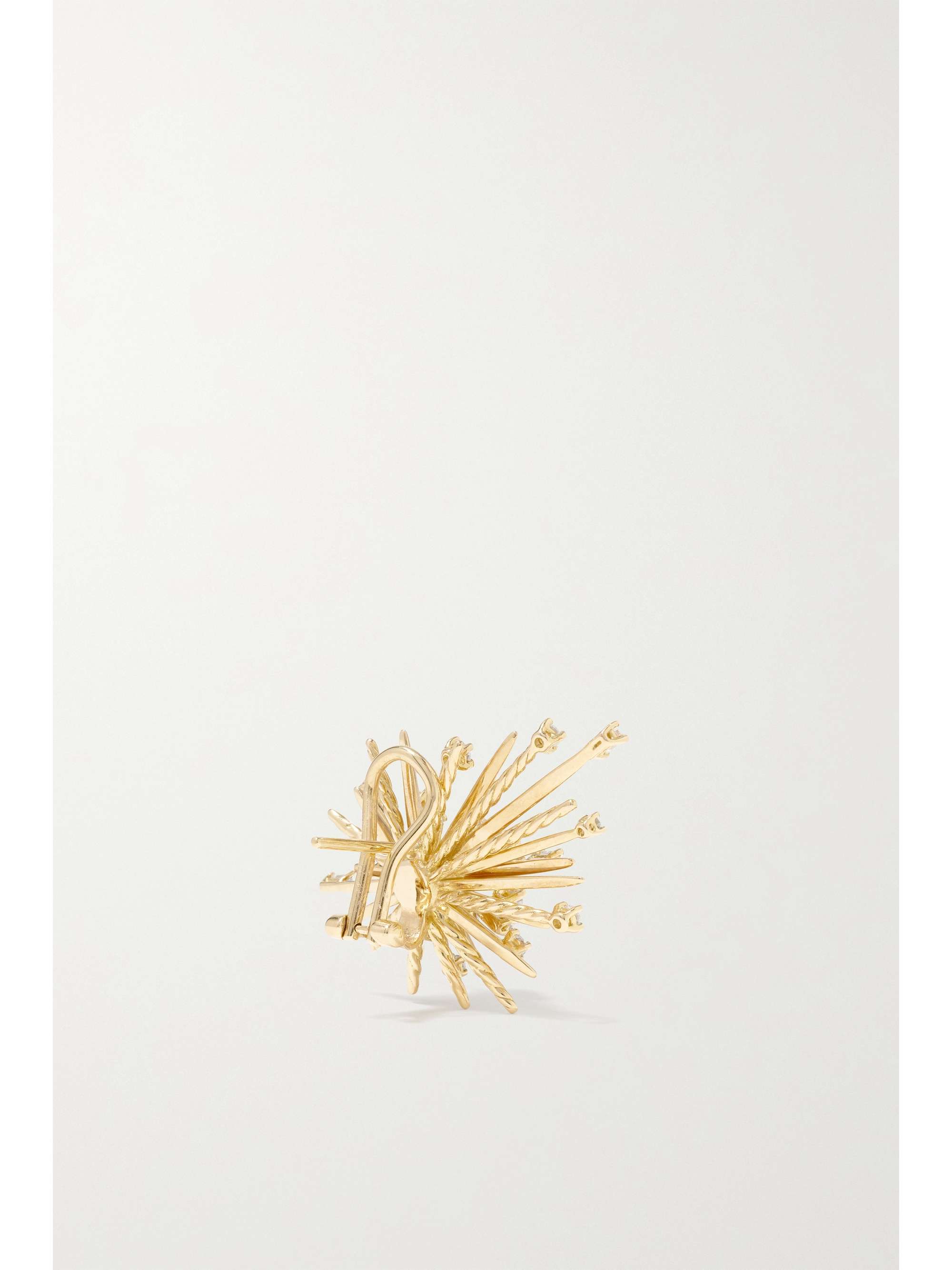 DAVID YURMAN Supernova 18-karat gold diamond earrings