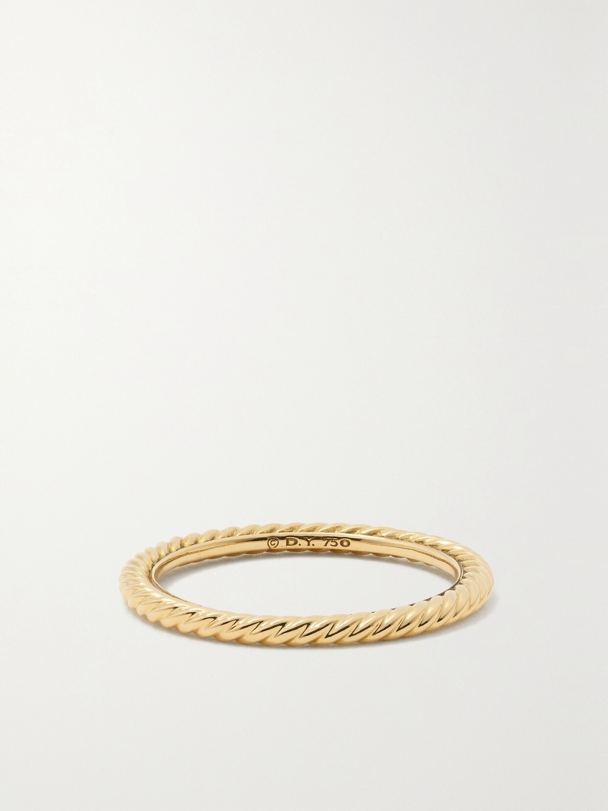 David Yurman Cable Classics 18-karat Gold Ring - 6