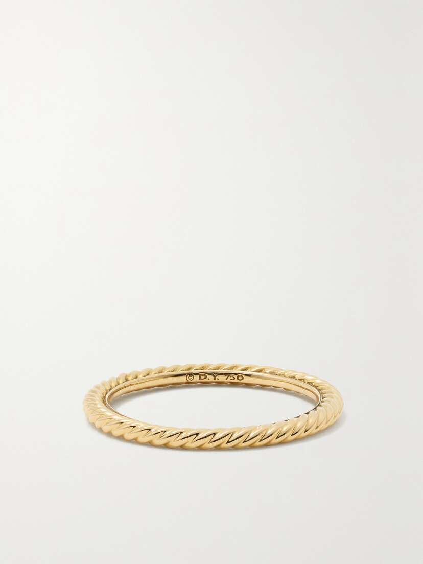 David Yurman Cable Classics 1-karat Gold Ring