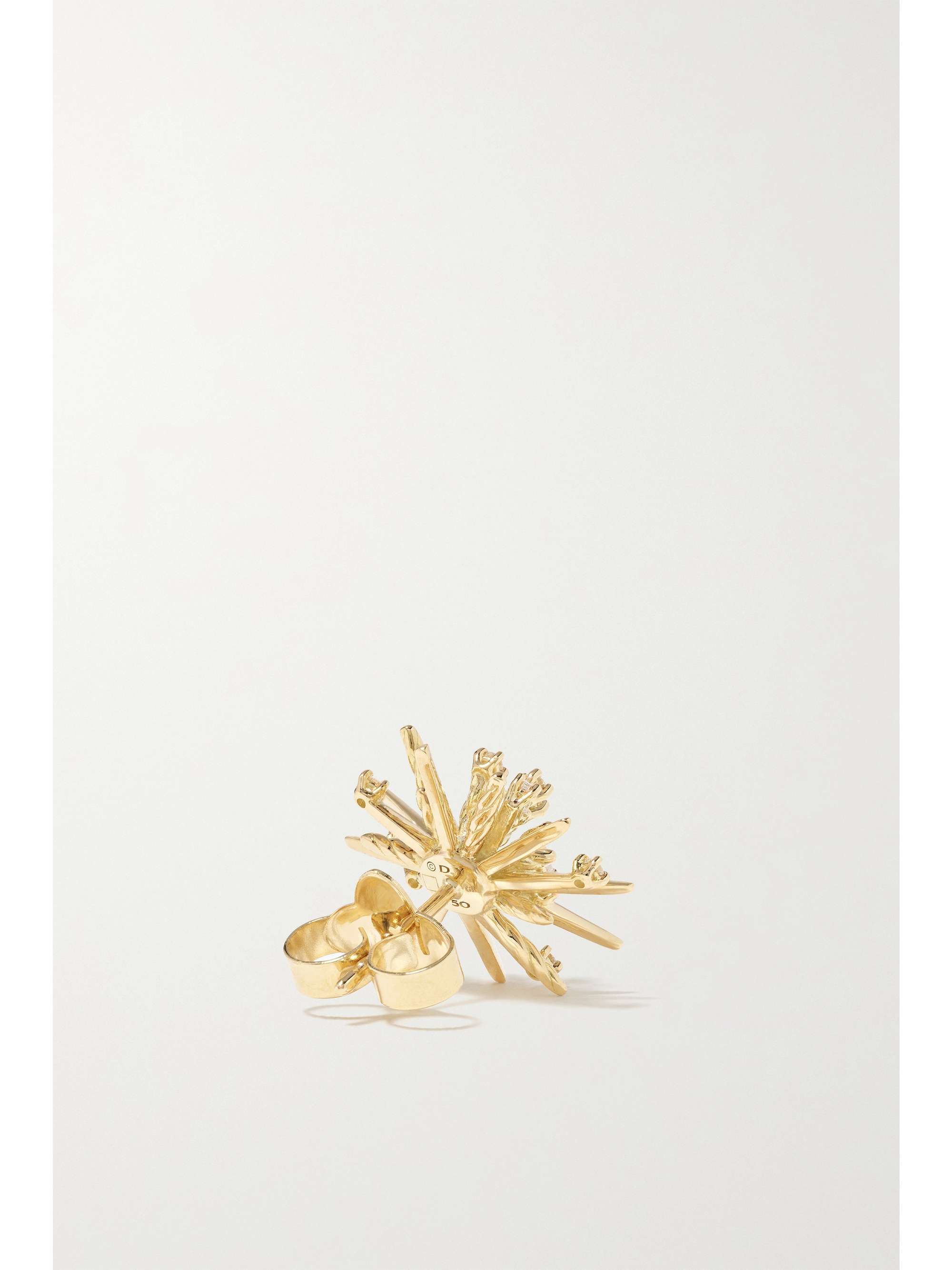 DAVID YURMAN Supernova 18-karat gold diamond earrings