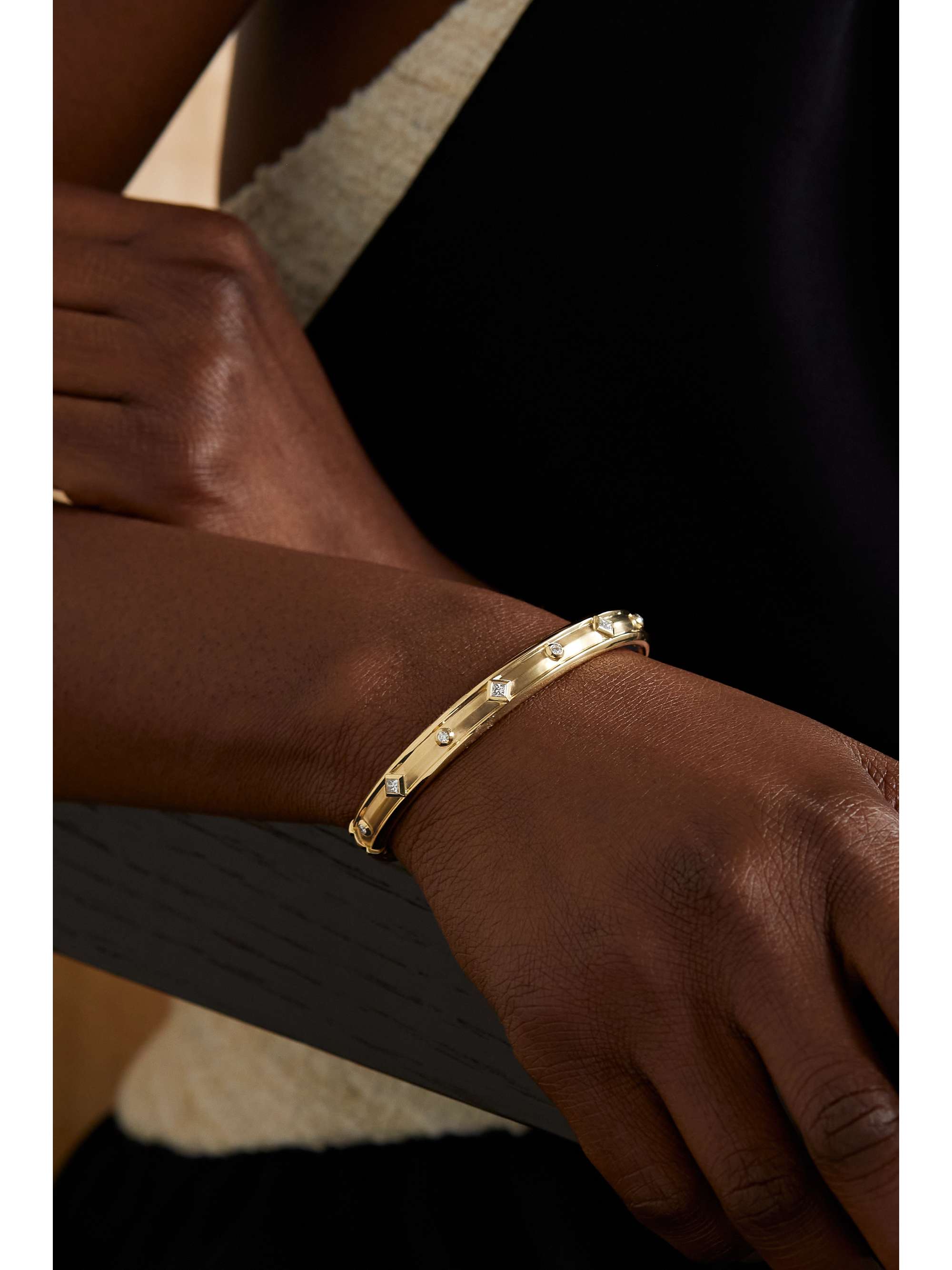 DAVID YURMAN Modern Renaissance 18-karat gold diamond bracelet