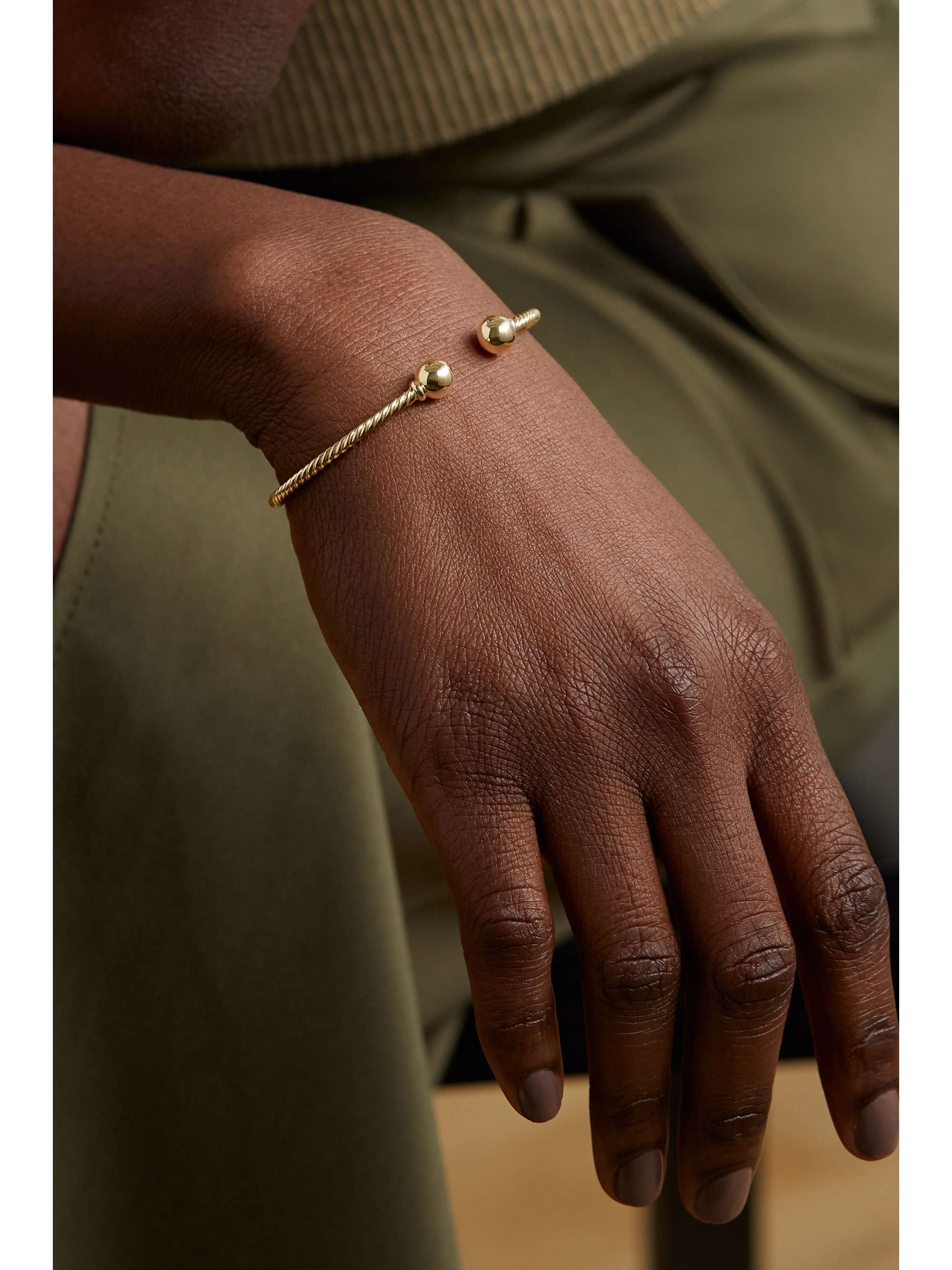 DAVID YURMAN Solari 18-karat gold cuff