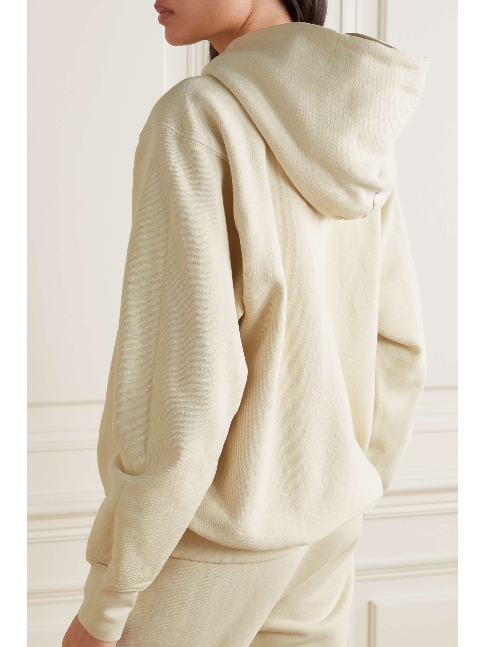LES TIEN Cotton-jersey hoodie