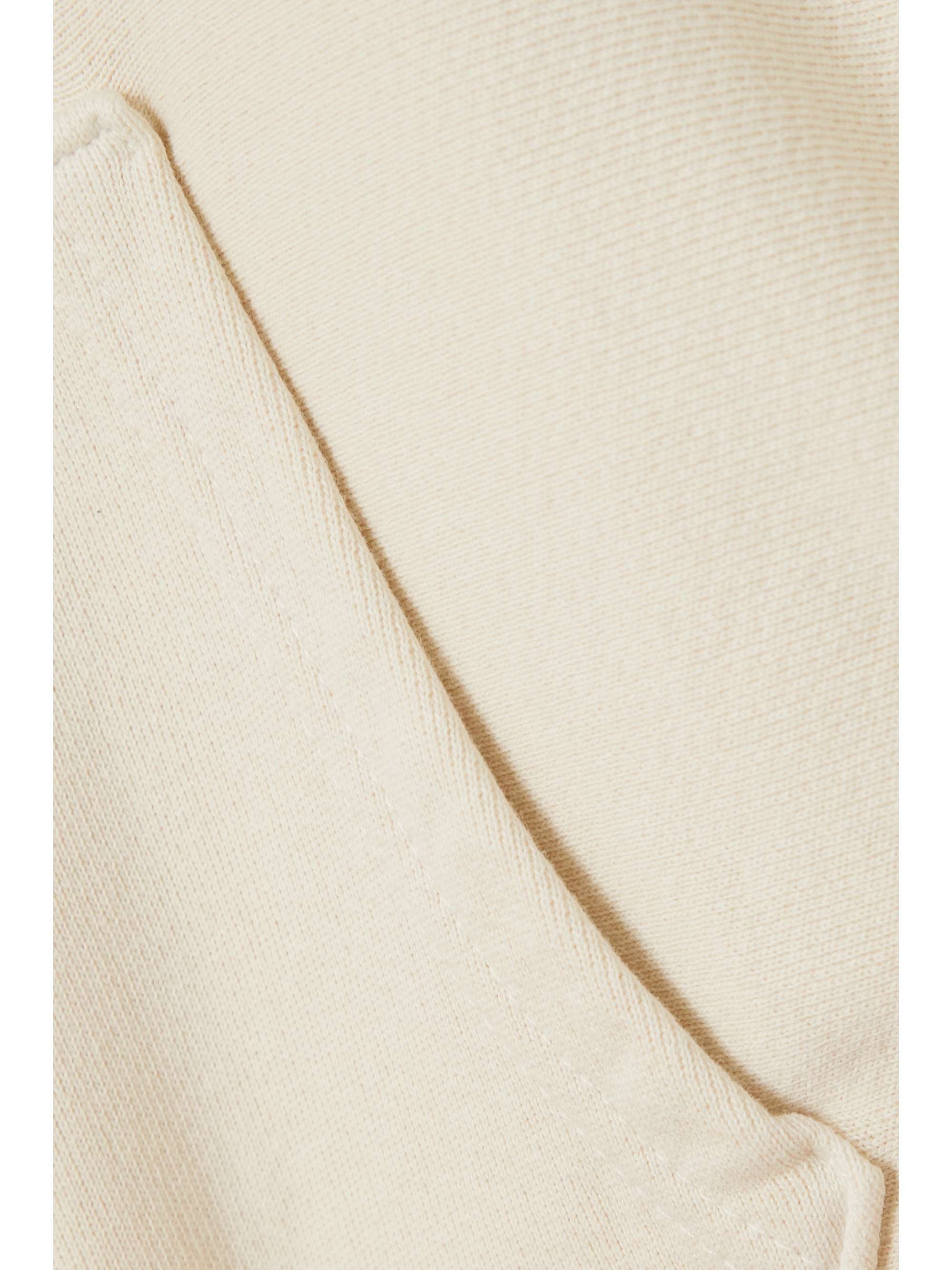 LES TIEN Cotton-jersey hoodie