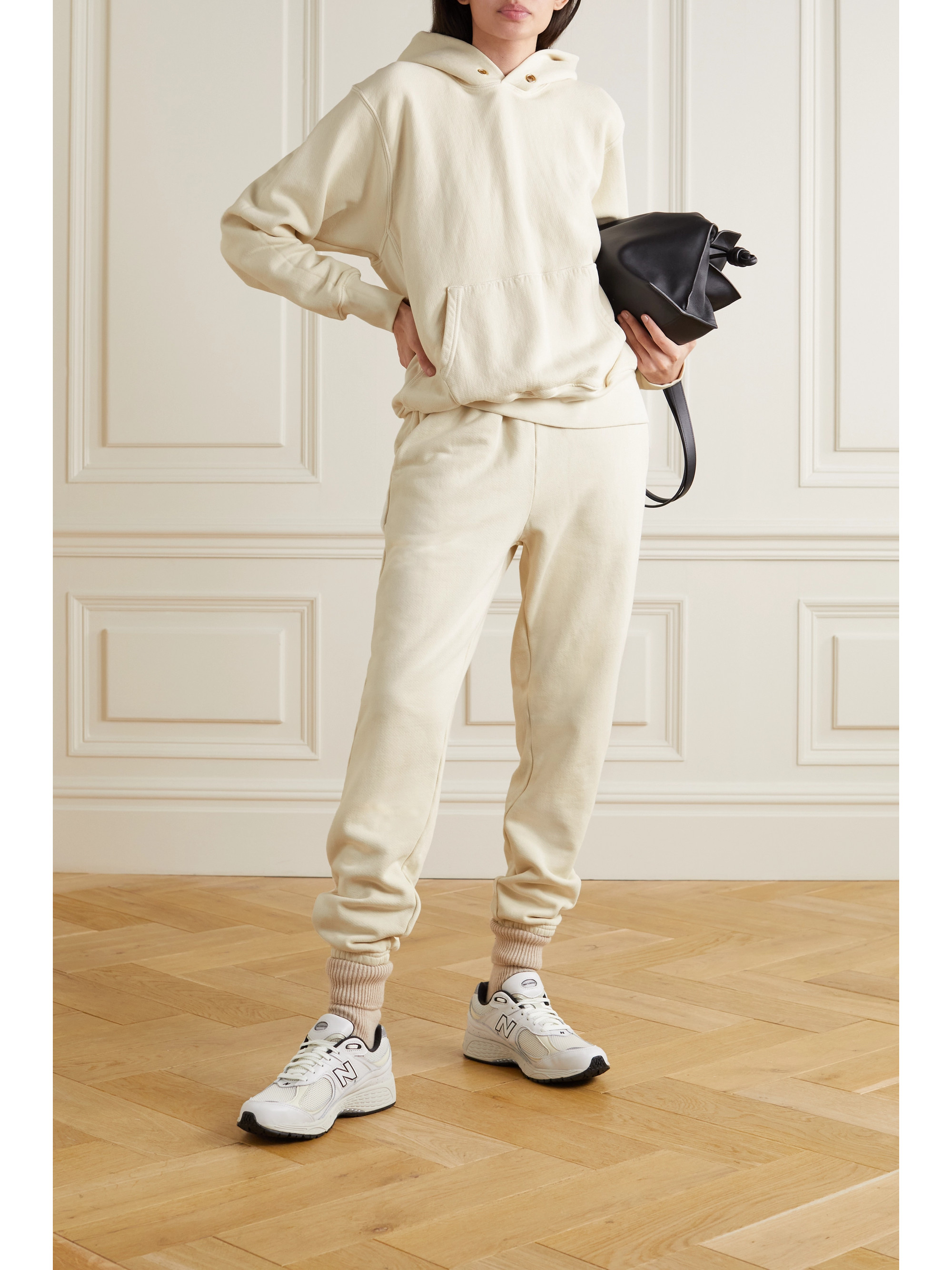 Les Tien Cotton-jersey hoodie