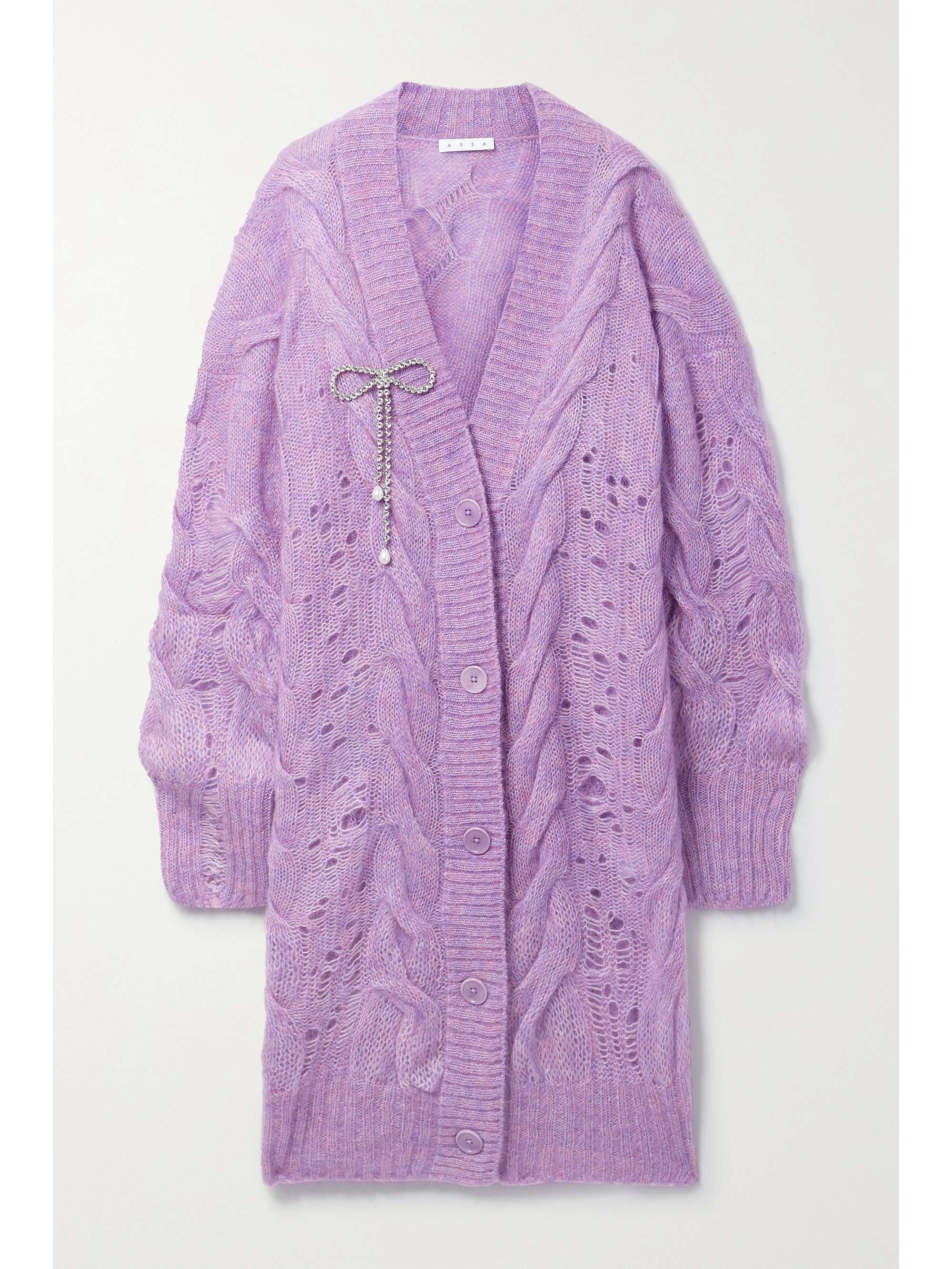 women's gray cardigan