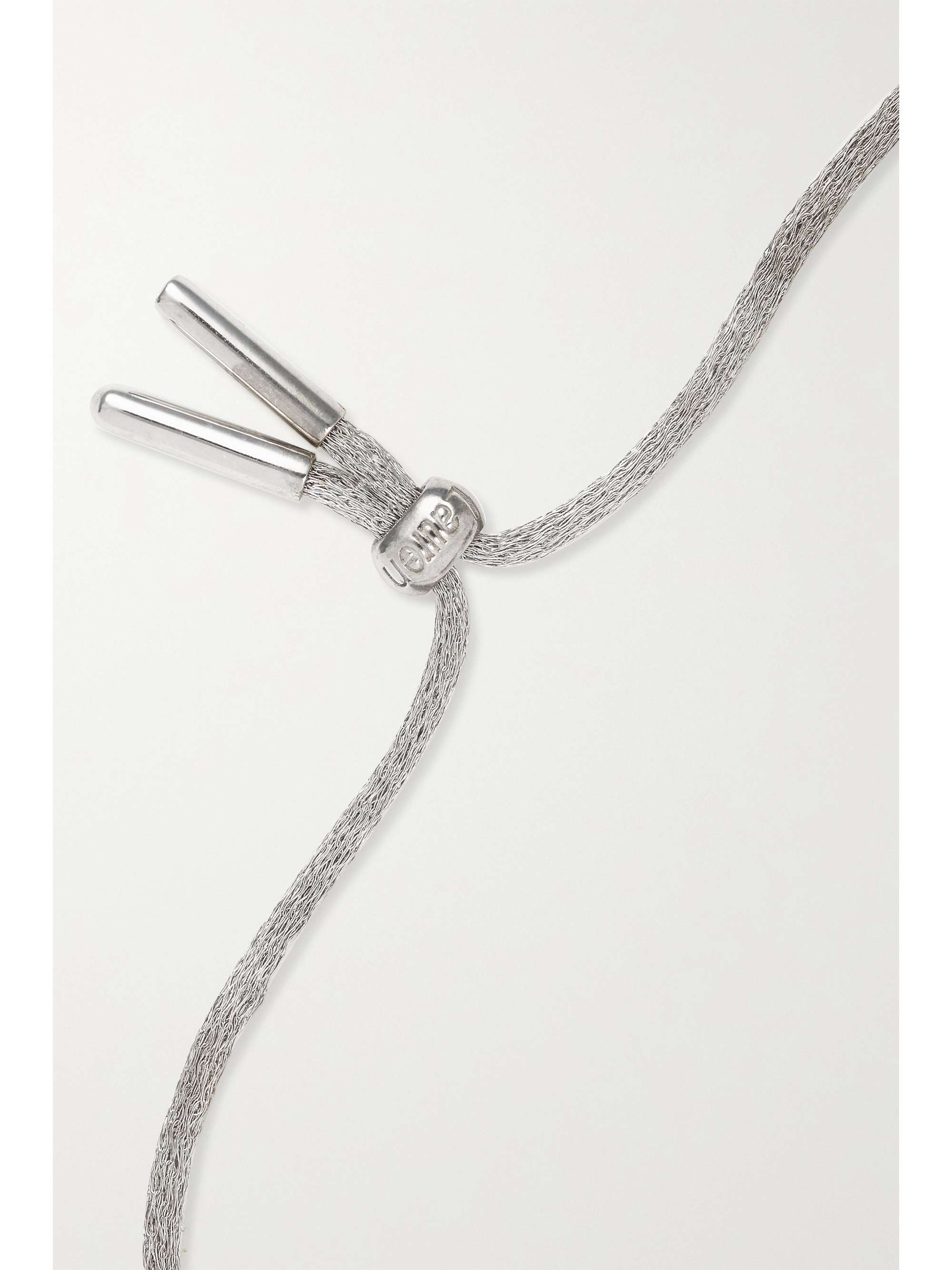 LAUREN RUBINSKI BFF Armband mit Details aus 14 Karat Weißgold