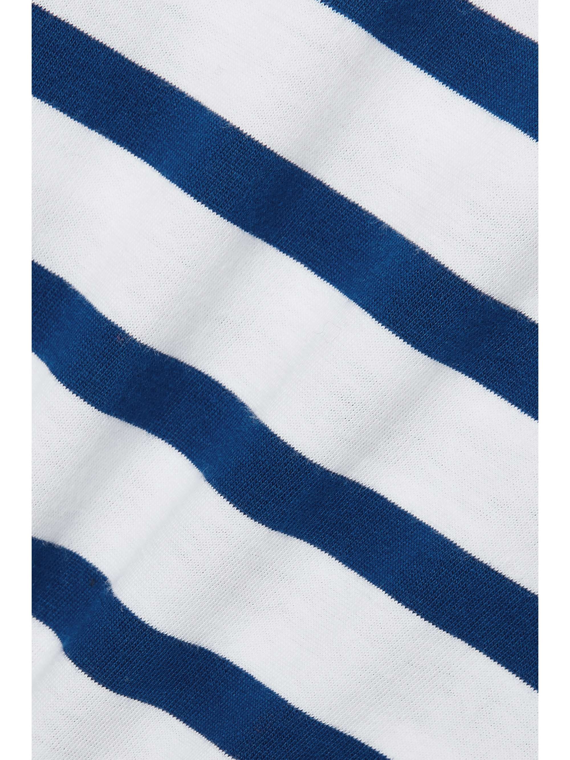 LA LIGNE Lean Lines striped cotton-jersey top