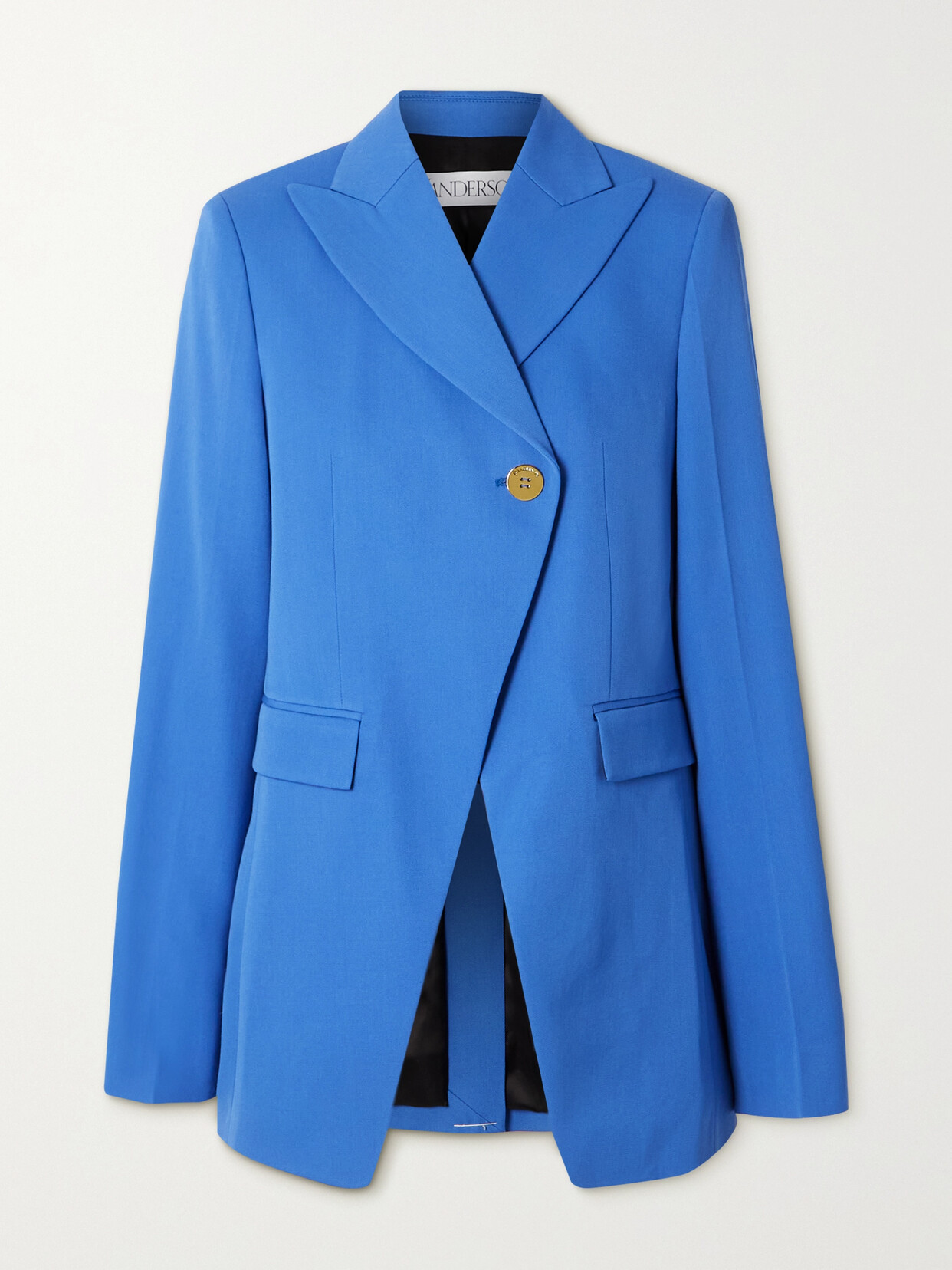 JW Anderson Double-breasted Wool-blend Twill Blazer