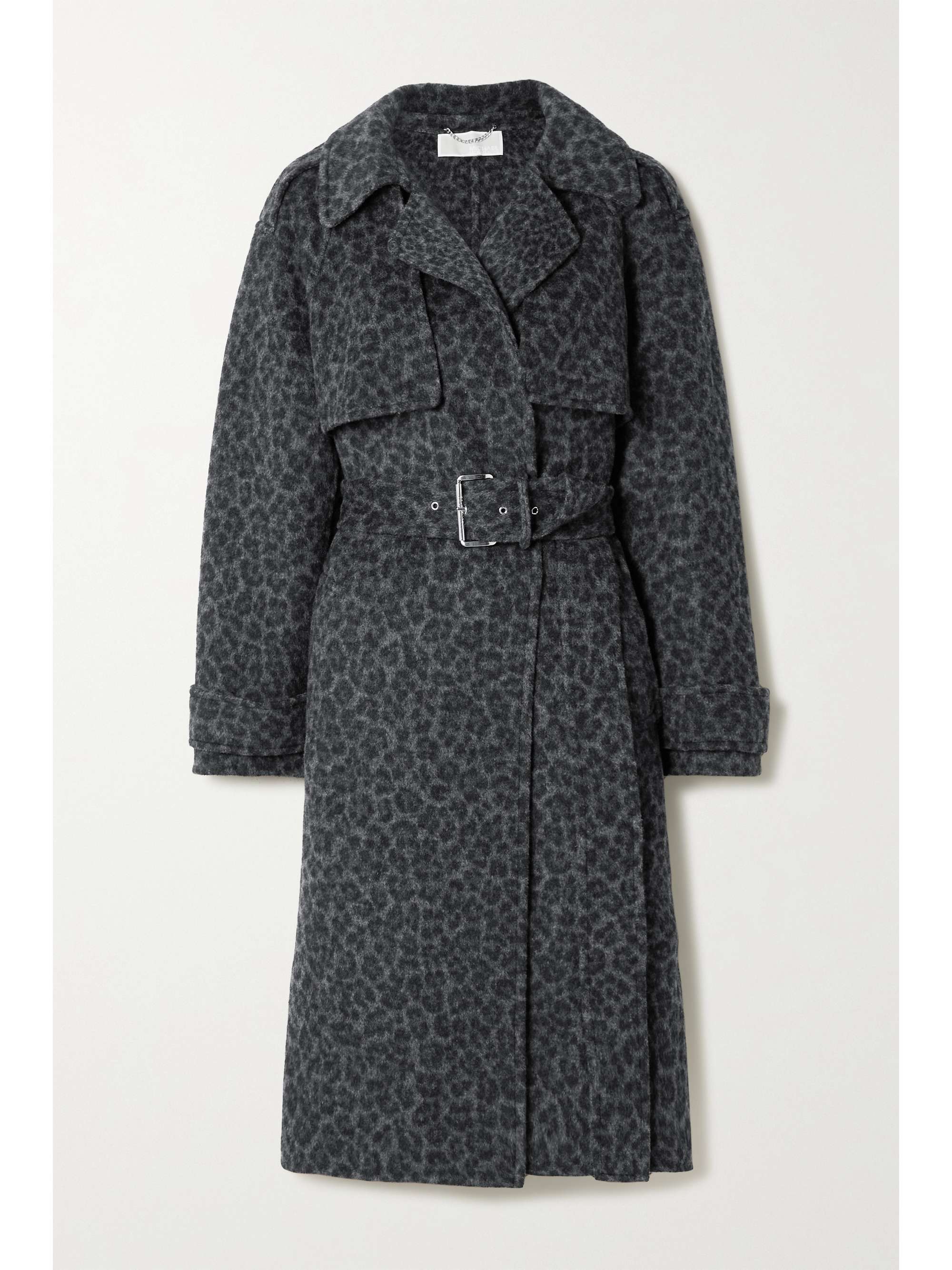 michael kors wool trench coat