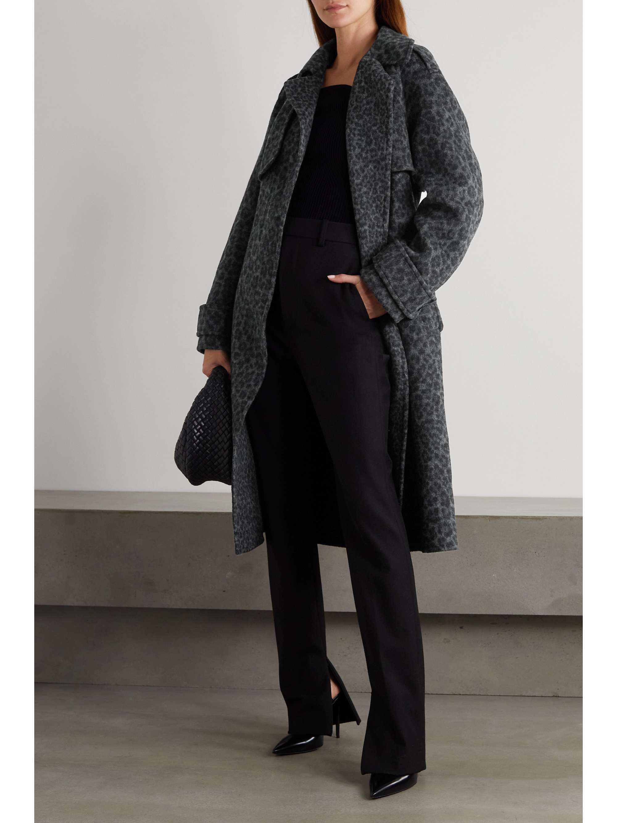 michael kors gray coat