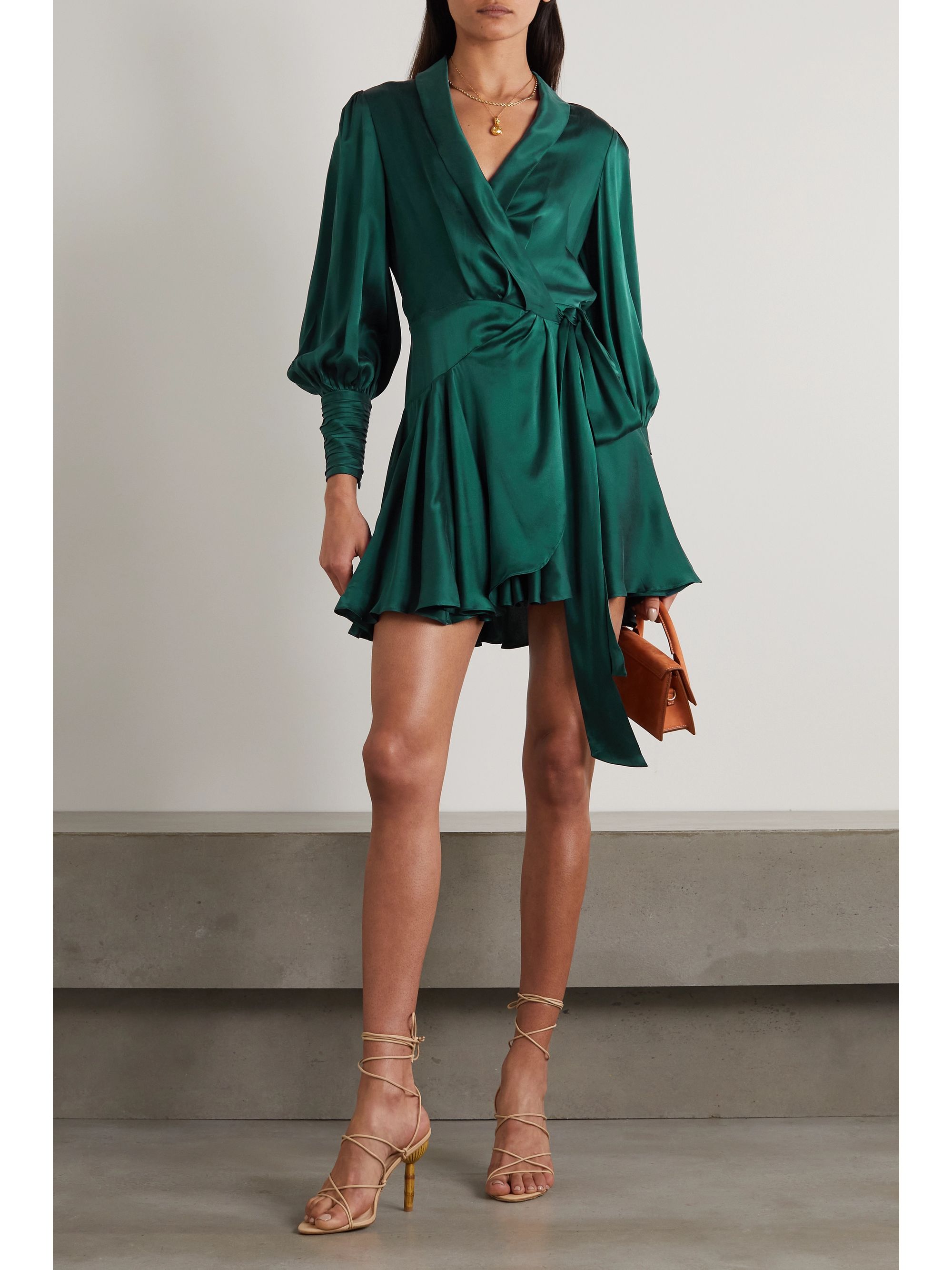zimmermann emerald green dress