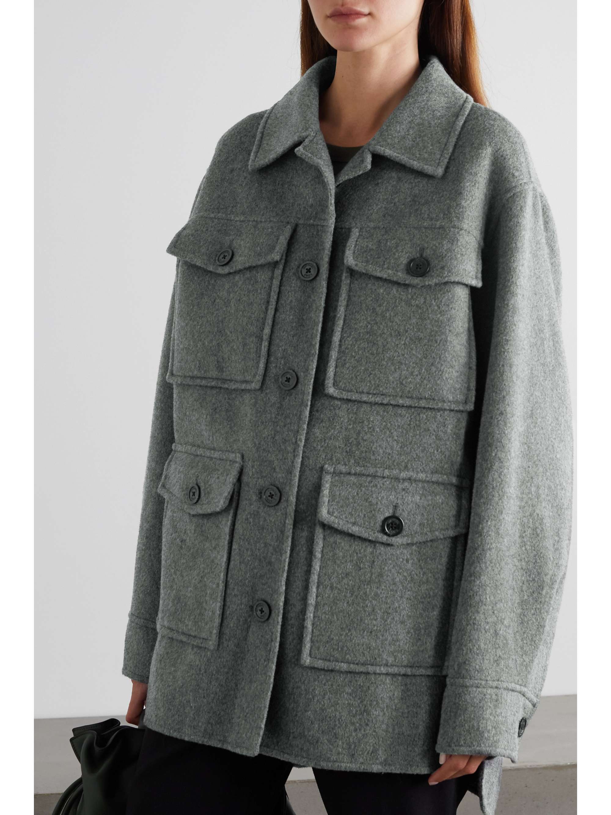 michael kors gray coat
