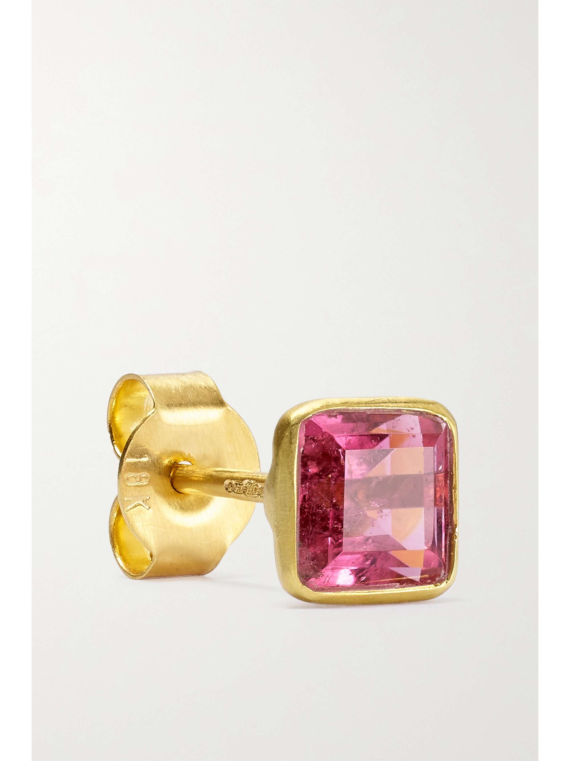 PIPPA SMALL 18-karat gold tourmaline earrings