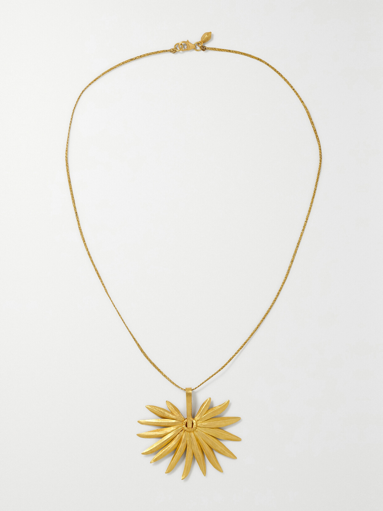 Pippa Small - 18-karat Gold And Cord Necklace - one size 22 Awaiting product image