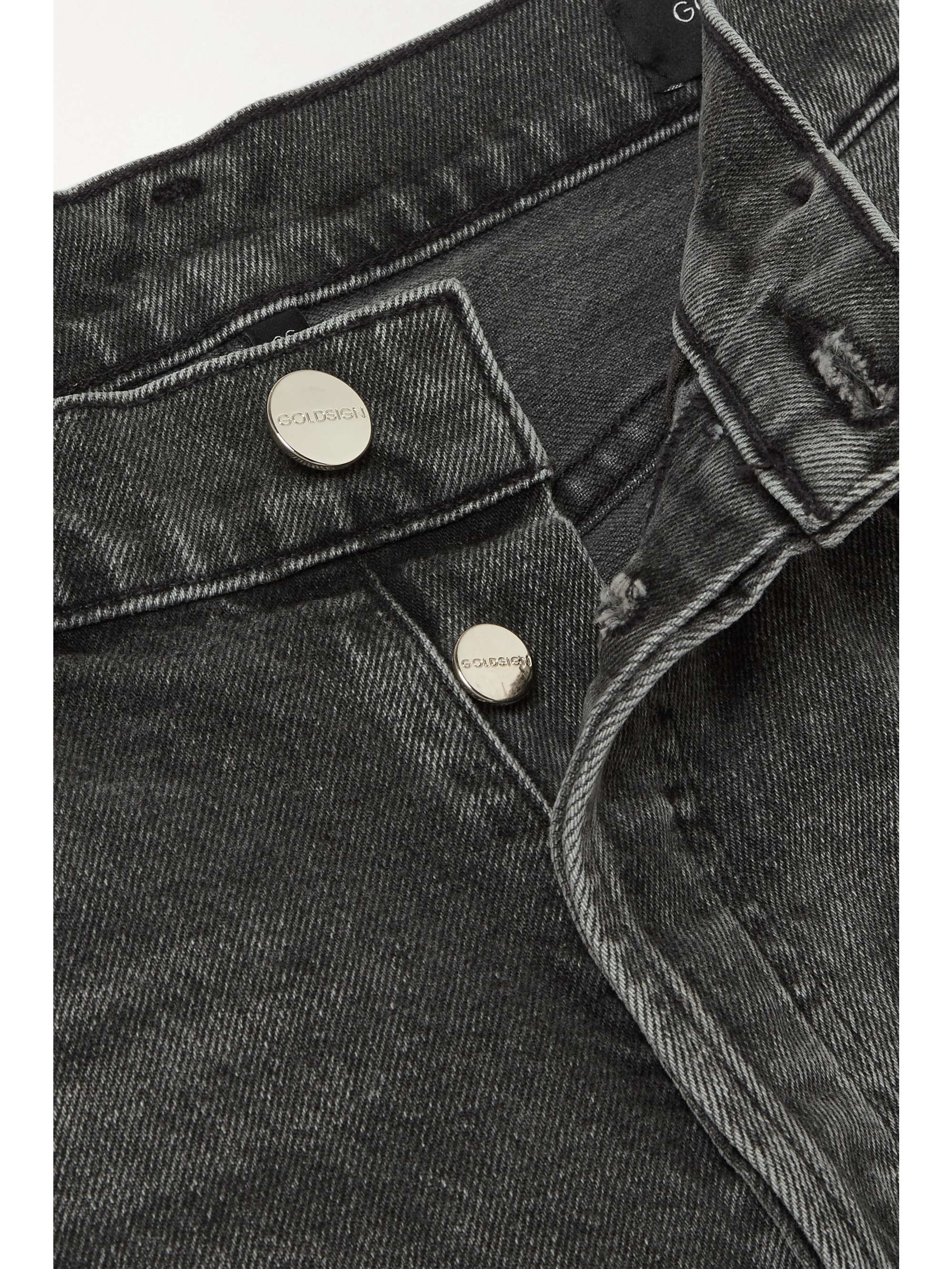 GOLDSIGN Morgan high-rise straight-leg jeans