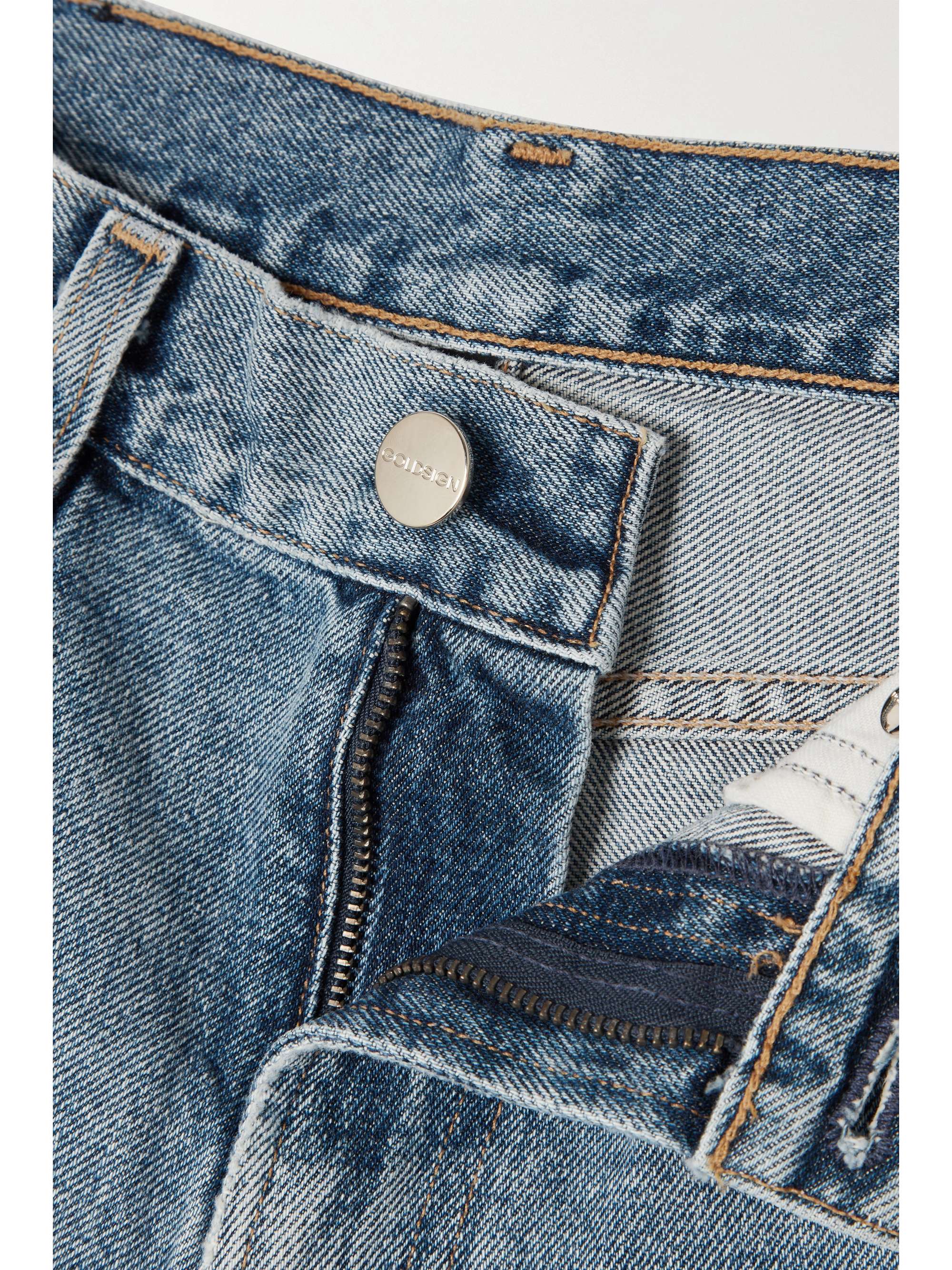 GOLDSIGN The Peg high-rise tapered jeans