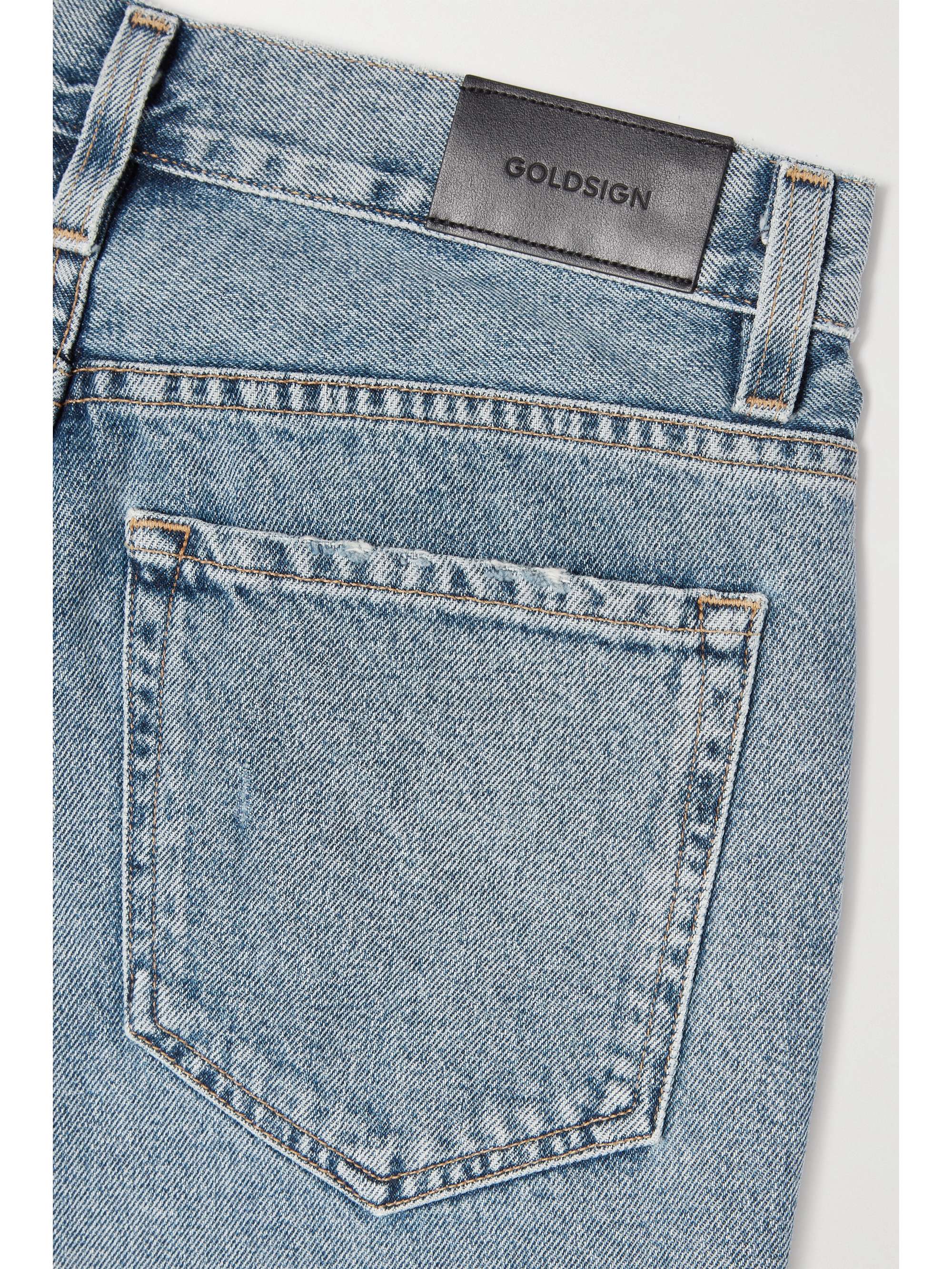 GOLDSIGN The Peg high-rise tapered jeans