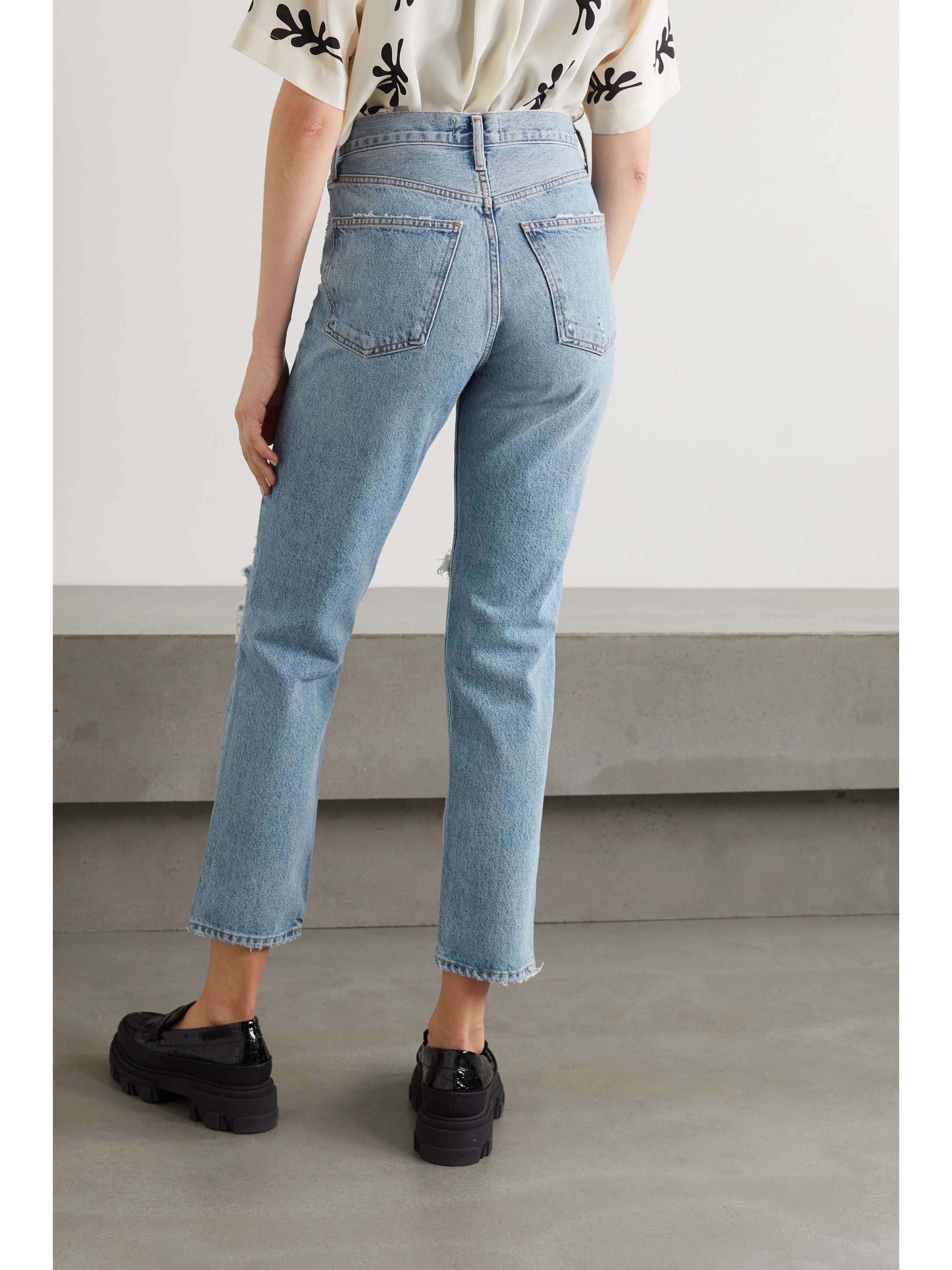 agolde high rise jeans