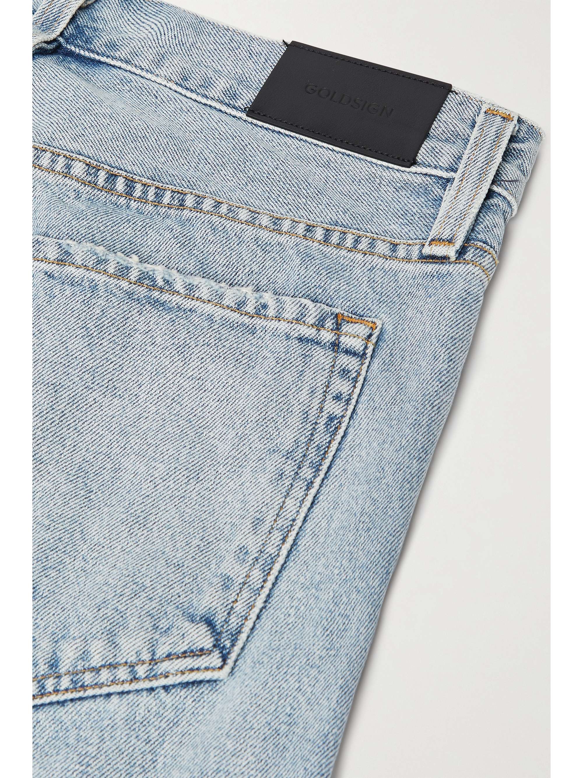 GOLDSIGN Harper mid-rise straight-leg jeans