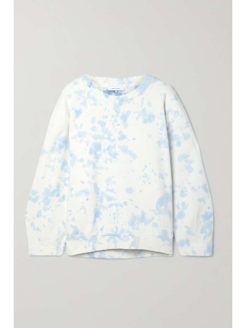 Ninety Percent Tulip Tie-dyed Organic Cotton-jersey Sweatshirt - x large