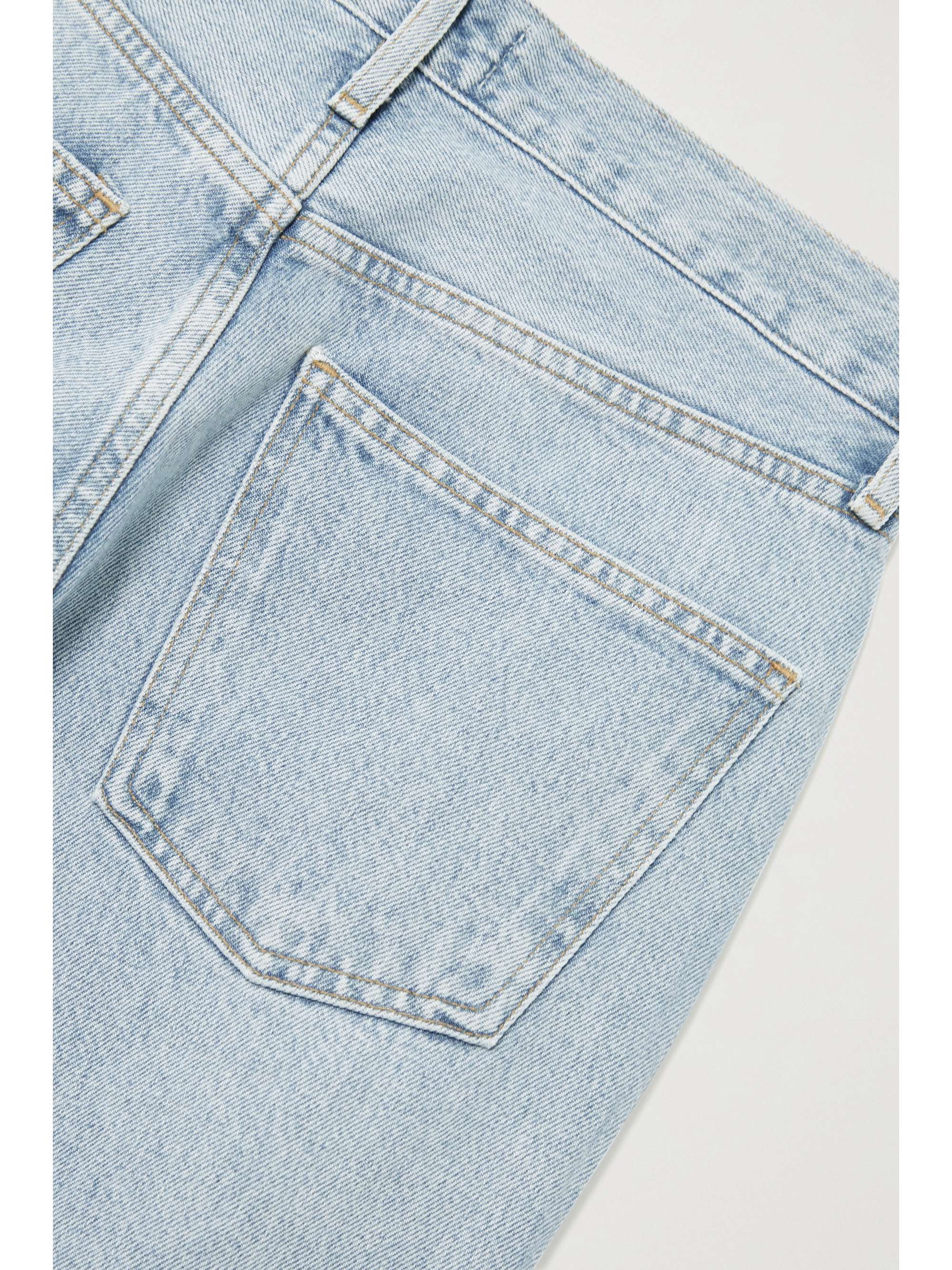 AGOLDE Fen high-rise straight-leg organic jeans