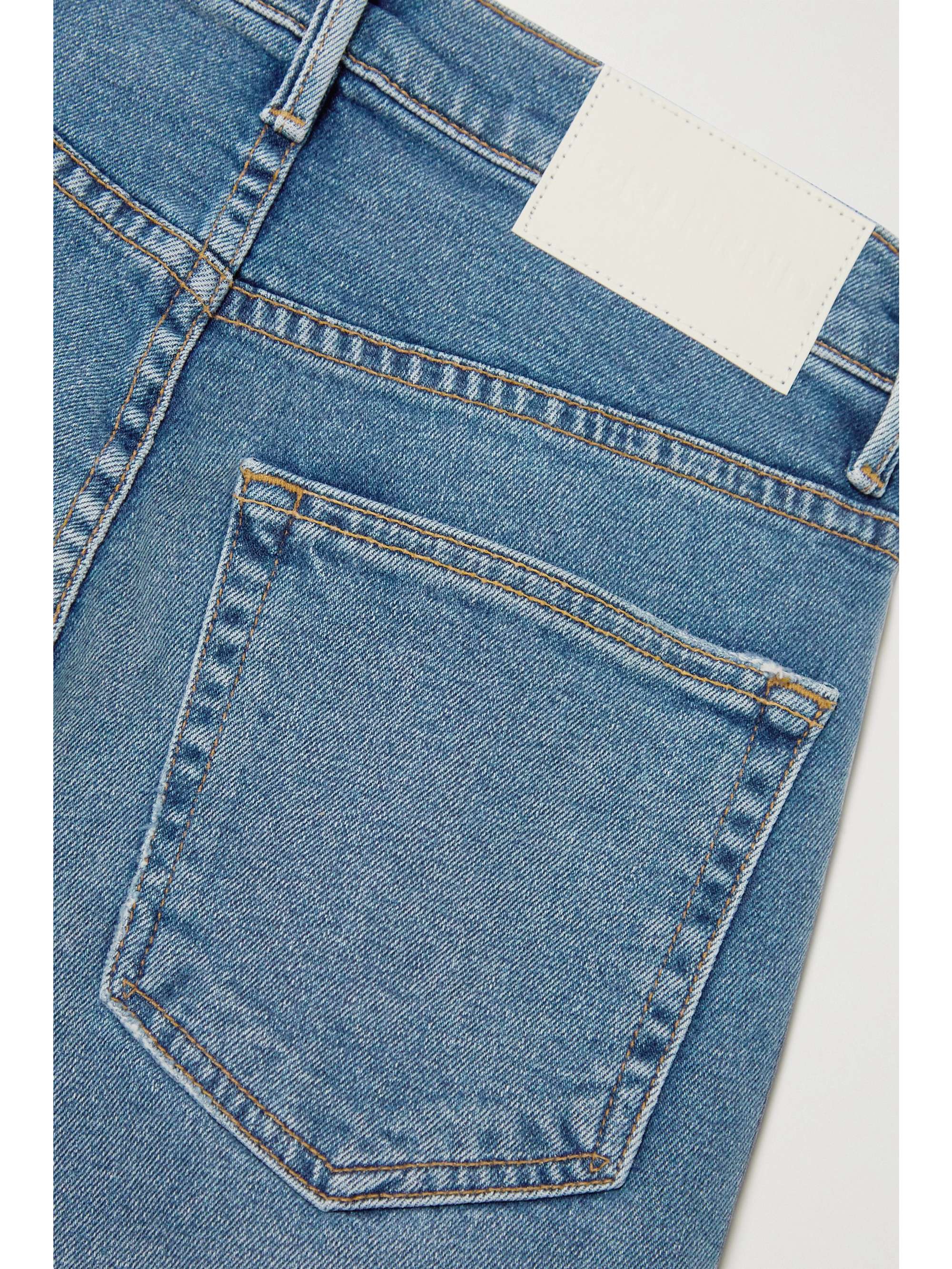 GRLFRND Piper cropped high-rise slim-leg jeans