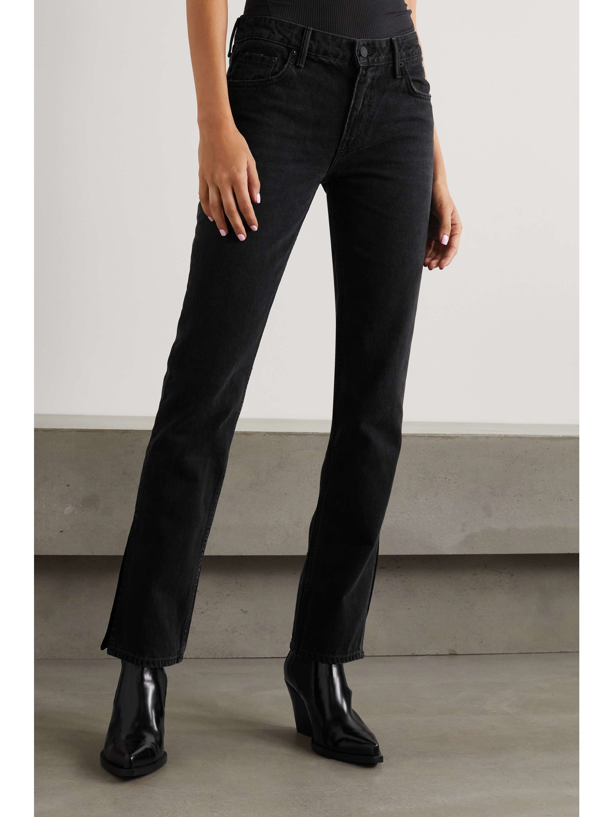 straight-leg jeans | GRLFRND 