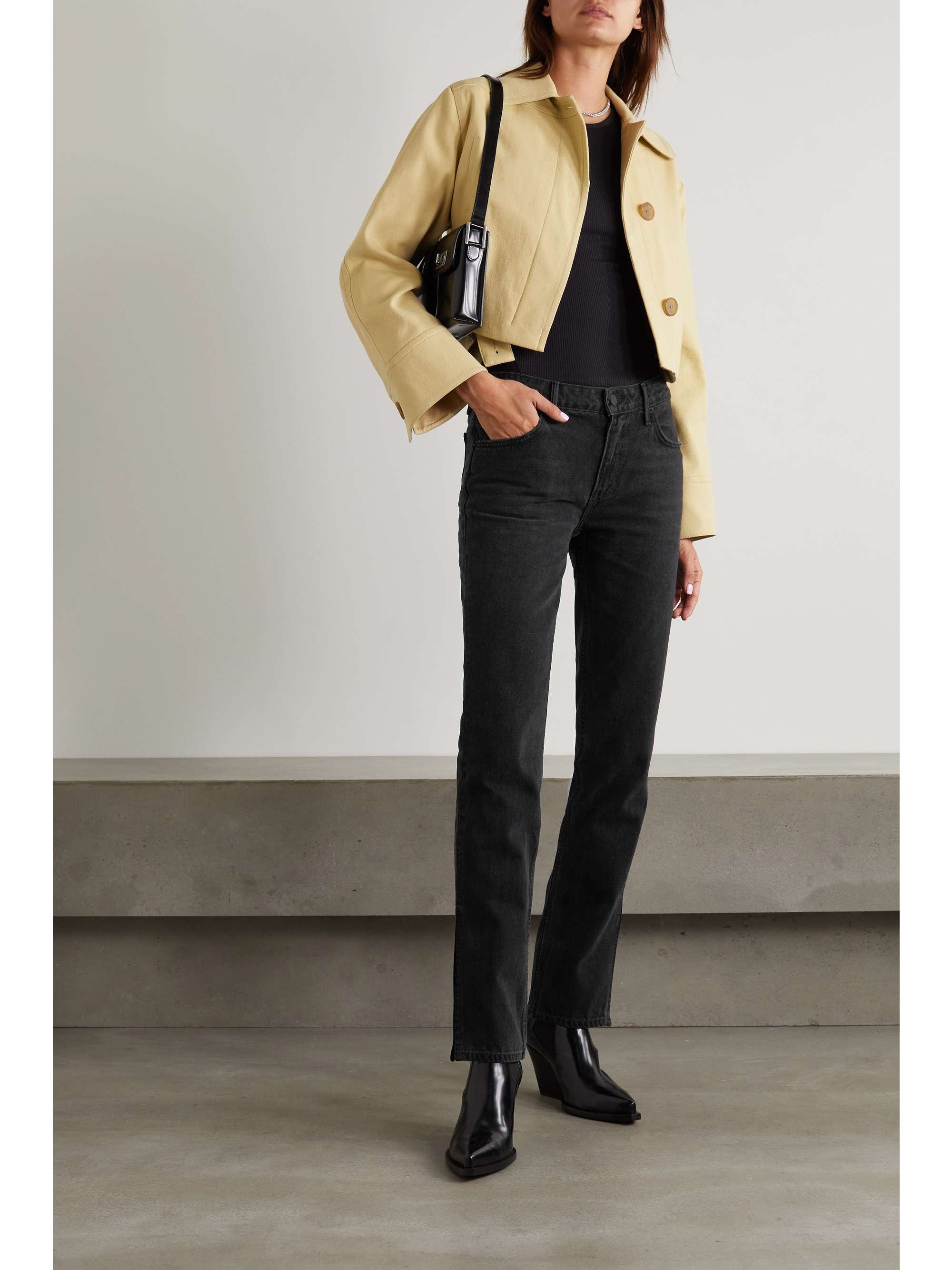 straight-leg jeans | GRLFRND 