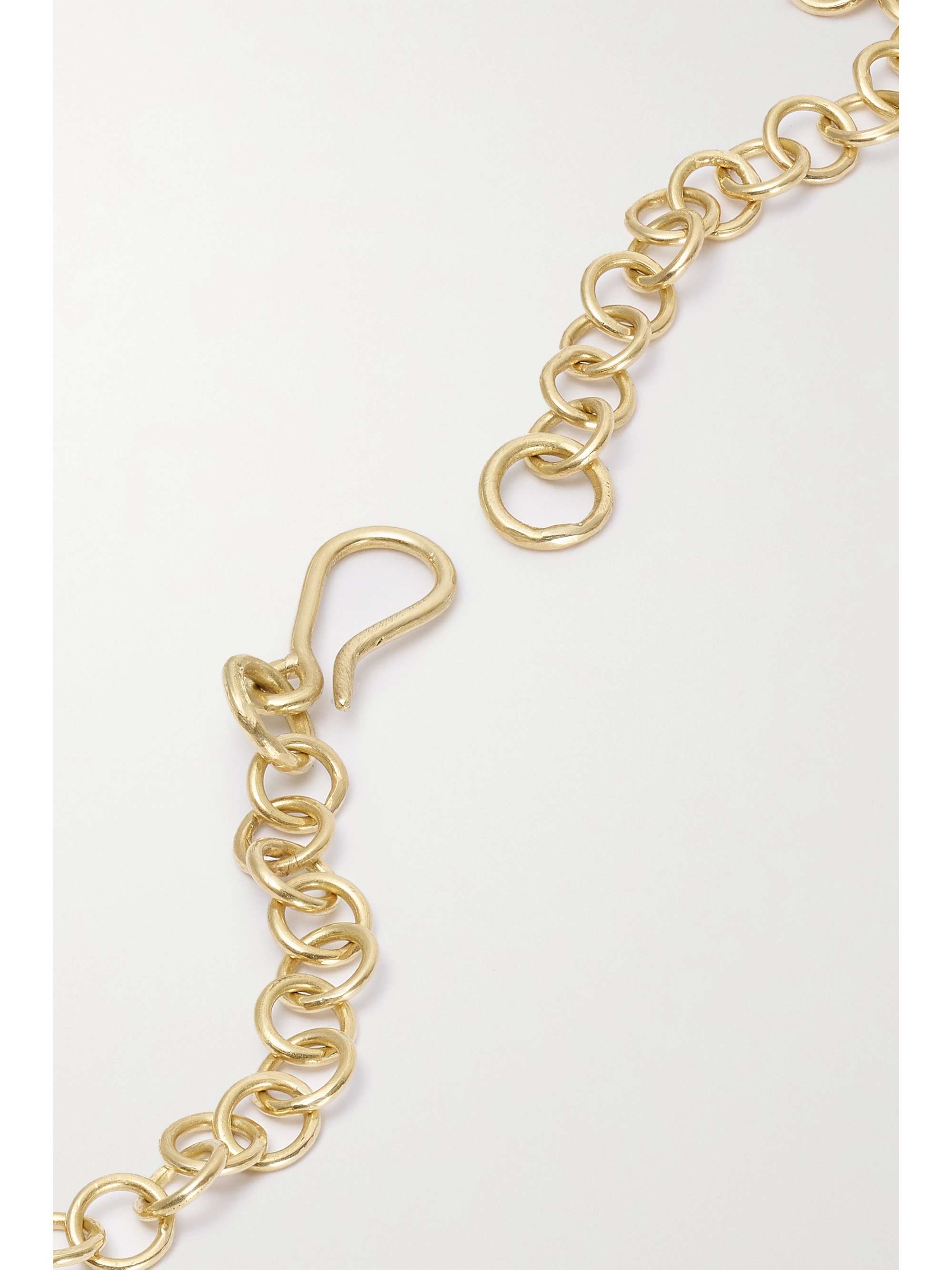 PIPPA SMALL 18-karat gold aquamarine bracelet