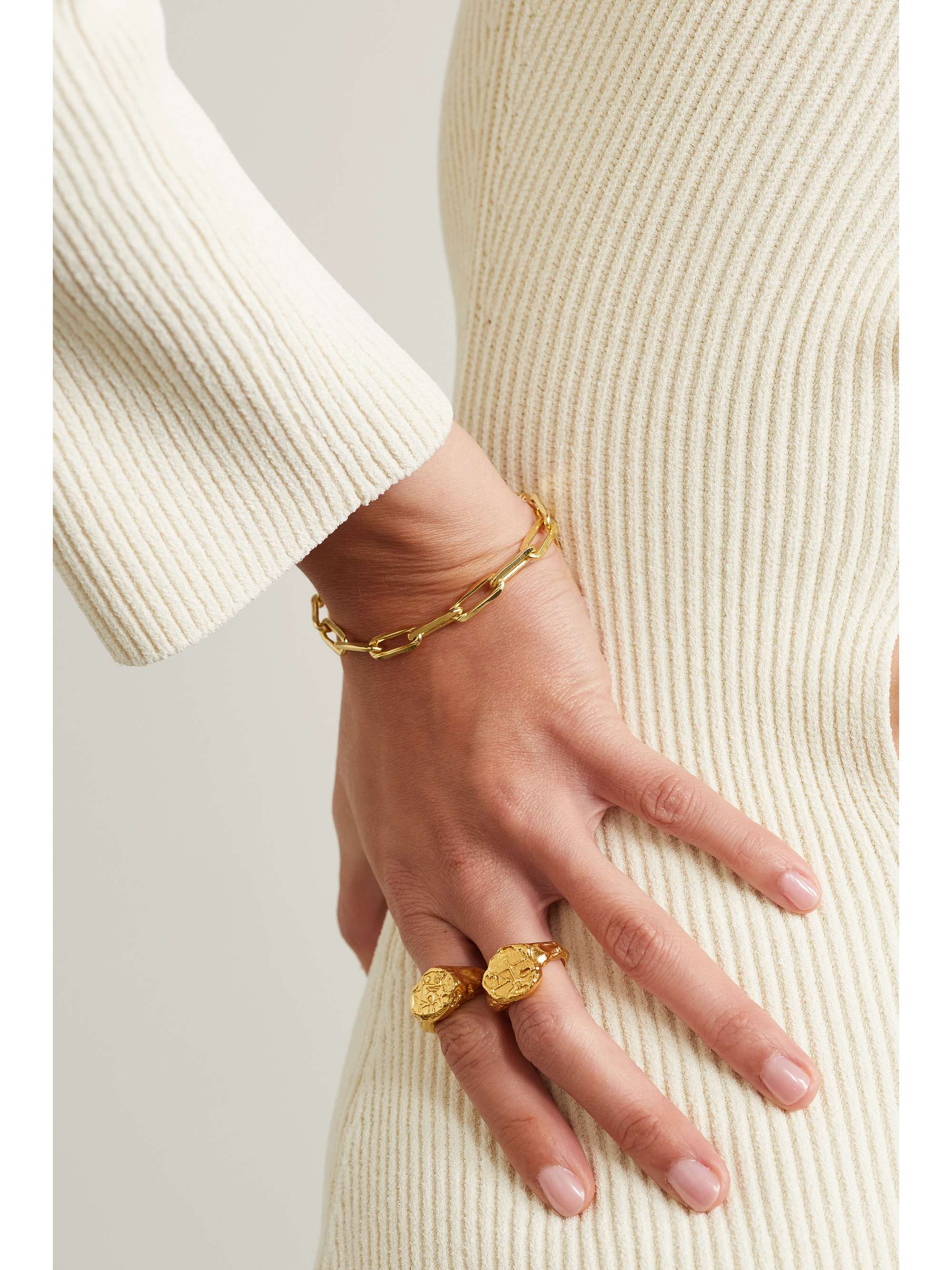 ÉLIOU Giotto gold-plated bracelet