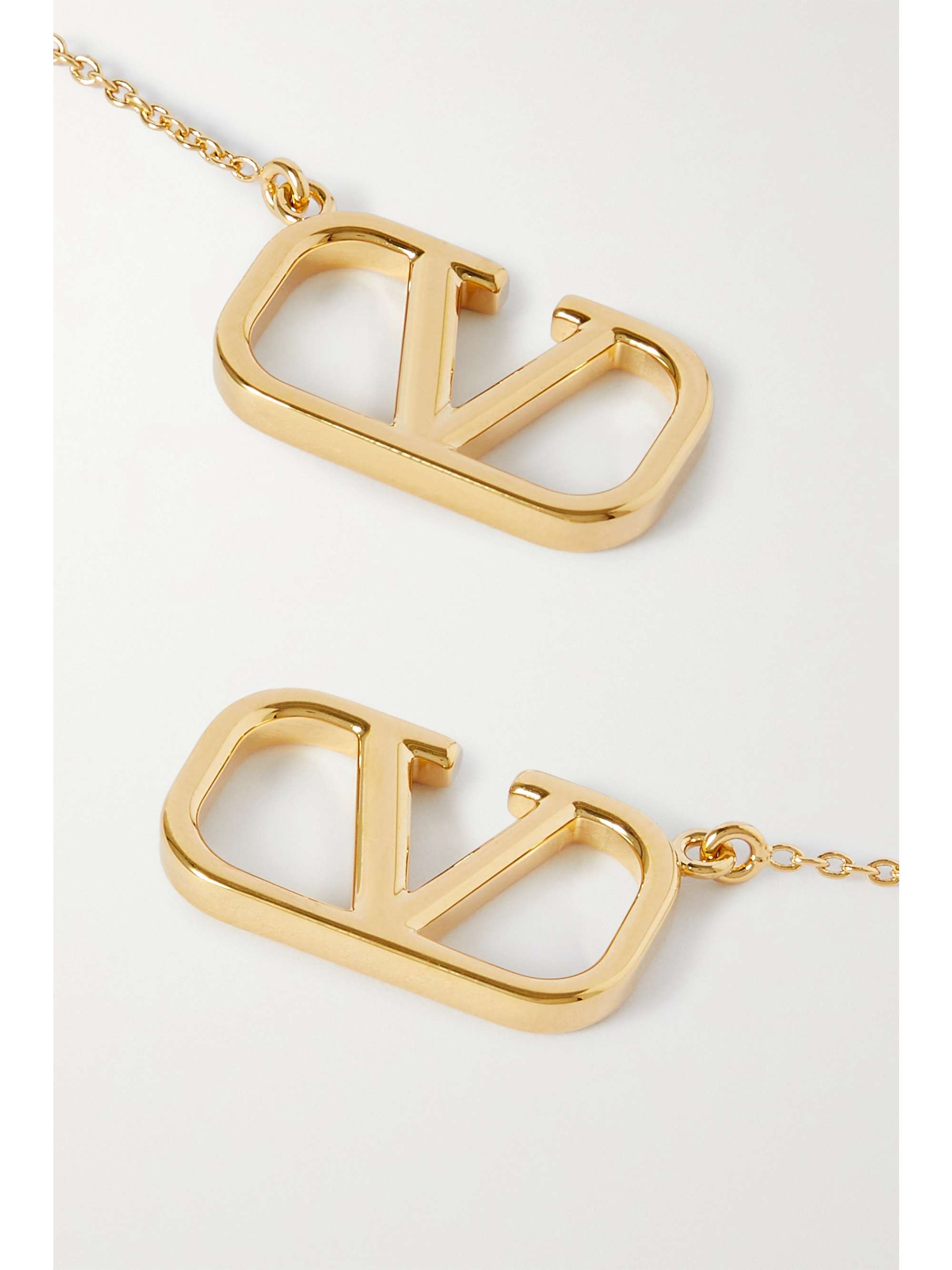 VALENTINO GARAVANI Valentino Garavani goldfarbene Ohrringe