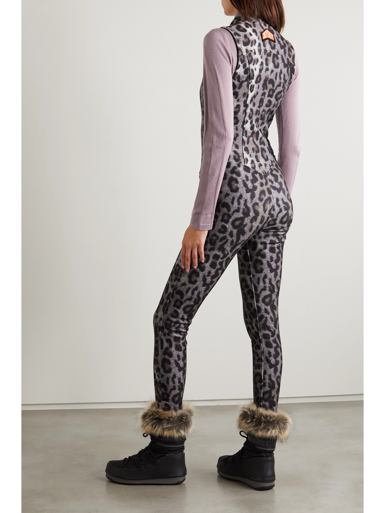Jetset Domina Animalprint Ski Suit In Animal Print ModeSens
