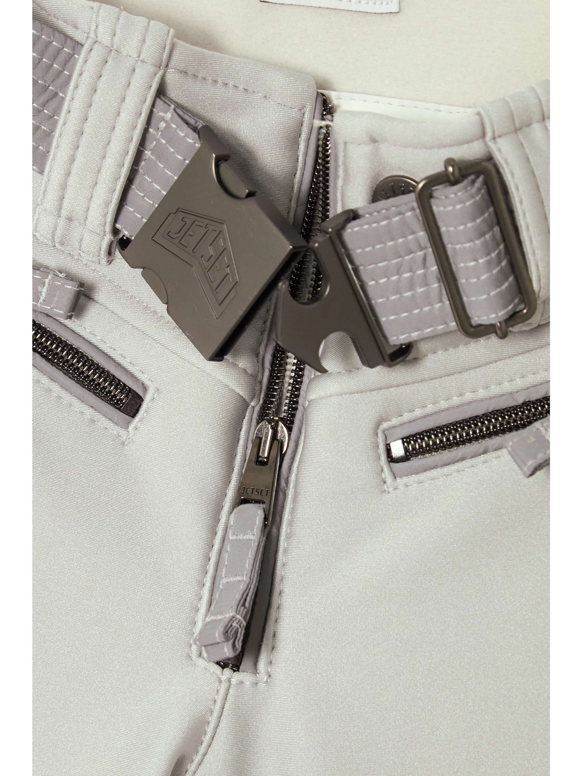 Silver Tiby Glam belted printed ski 